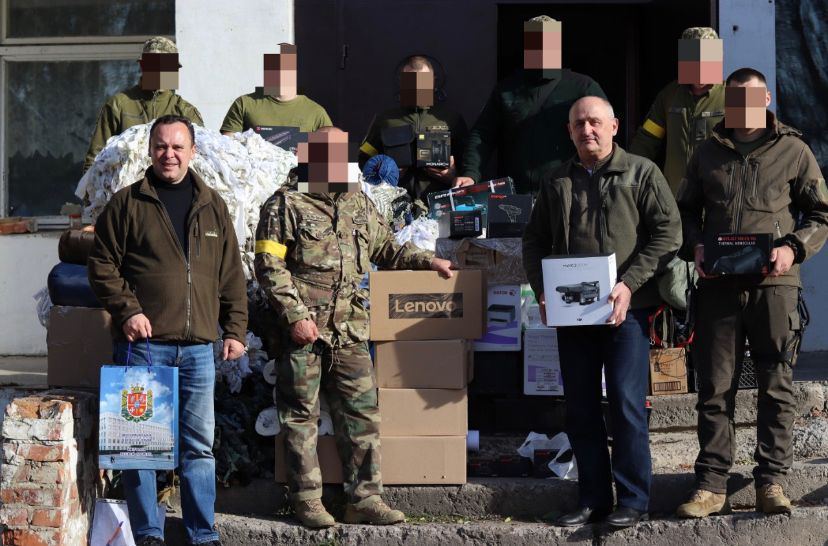 Володимир Ширма відвідав військовослужбовців 