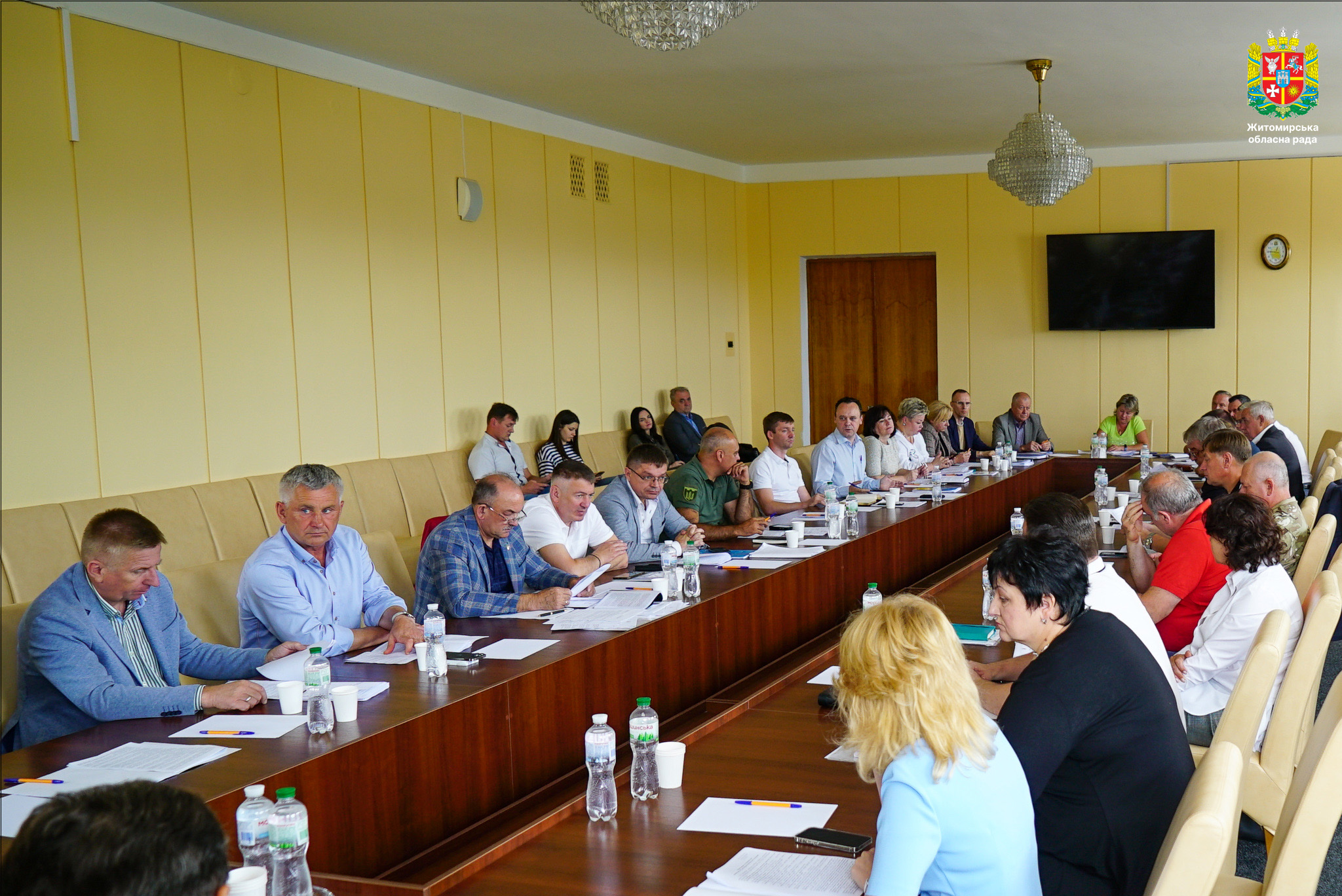 В обласній раді відбулось засідання Президії 