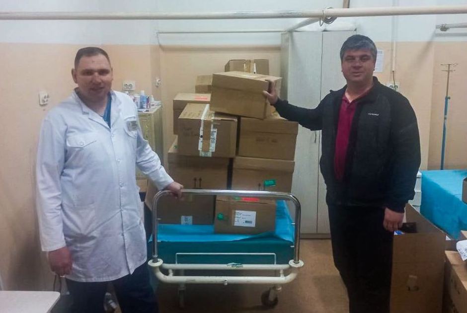 За сприяння обласної ради Житомирська обласна клінічна лікарня отримала благодійну допомогу