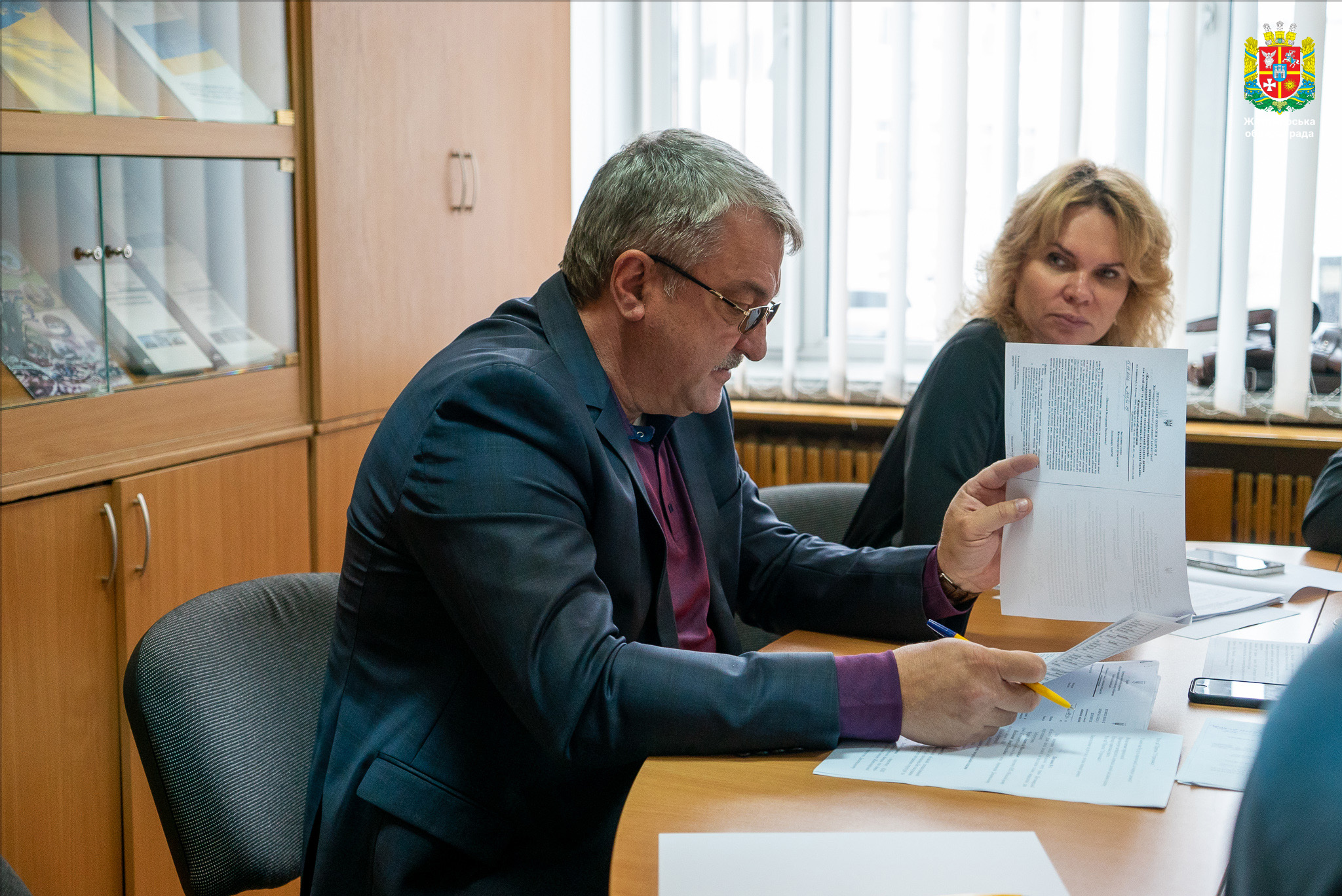 В обласній раді відбулось засідання постійної комісії з питань охорони здоров’я