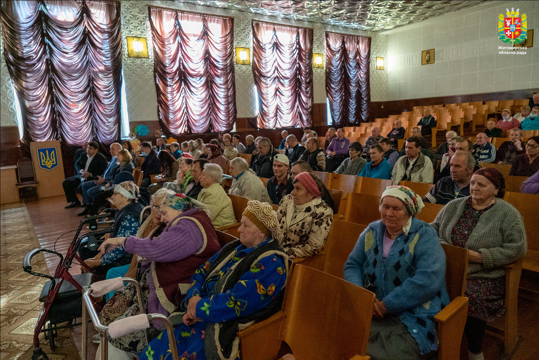 Володимир Ширма відвідав Житомирський геріатричний пансіонат