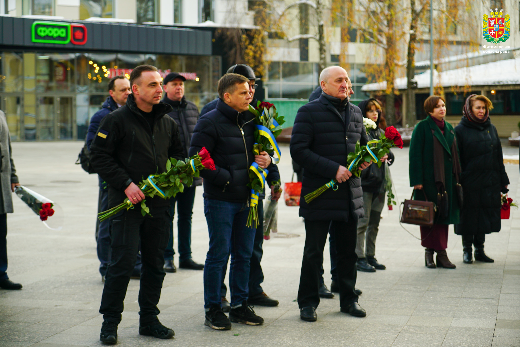Володимир Ширма долучився до заходів зі вшанування пам'яті Івана Сльоти