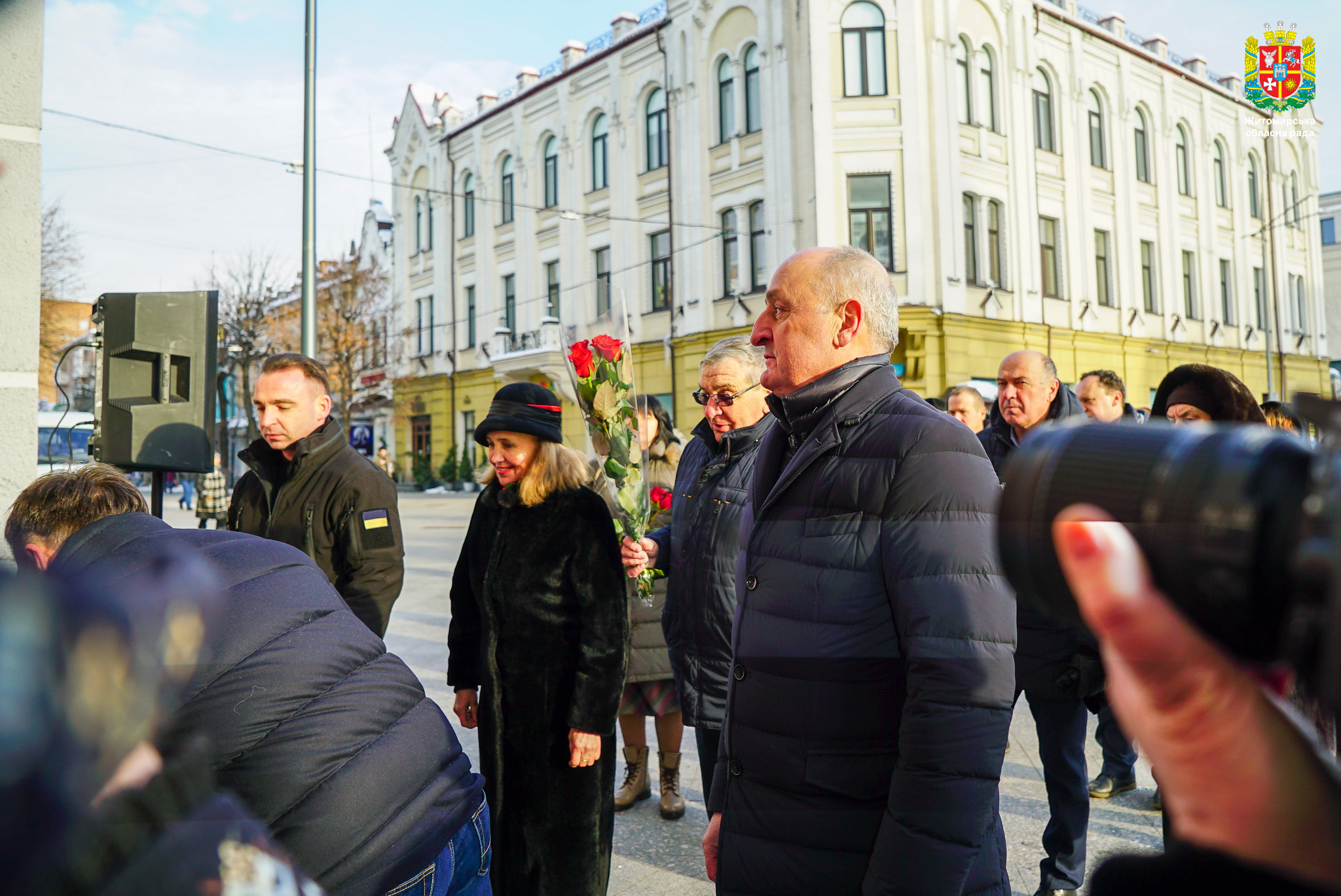 Володимир Ширма долучився до заходів зі вшанування пам'яті Івана Сльоти