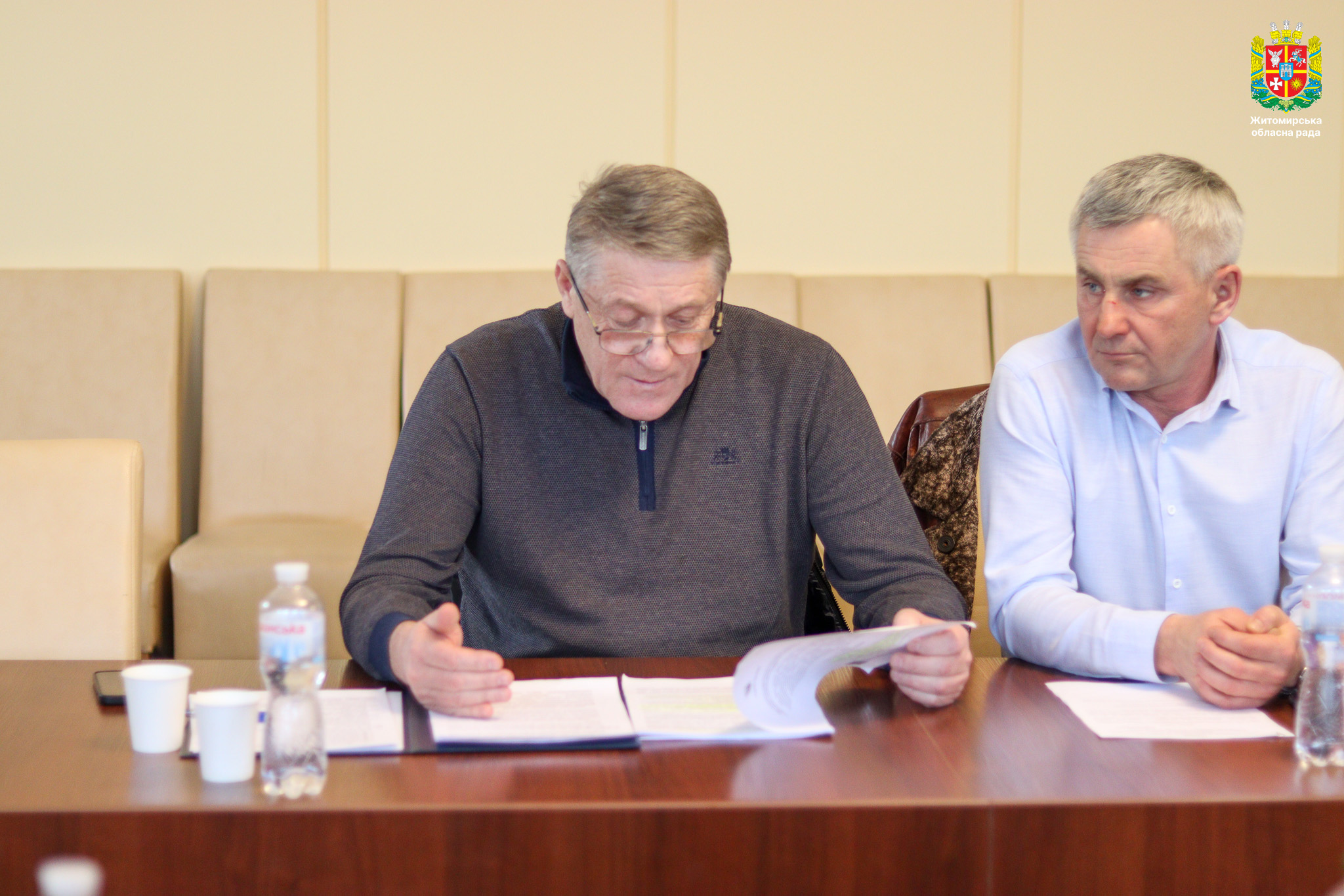 В обласній раді відбулось спільне засідання двох постійних комісій