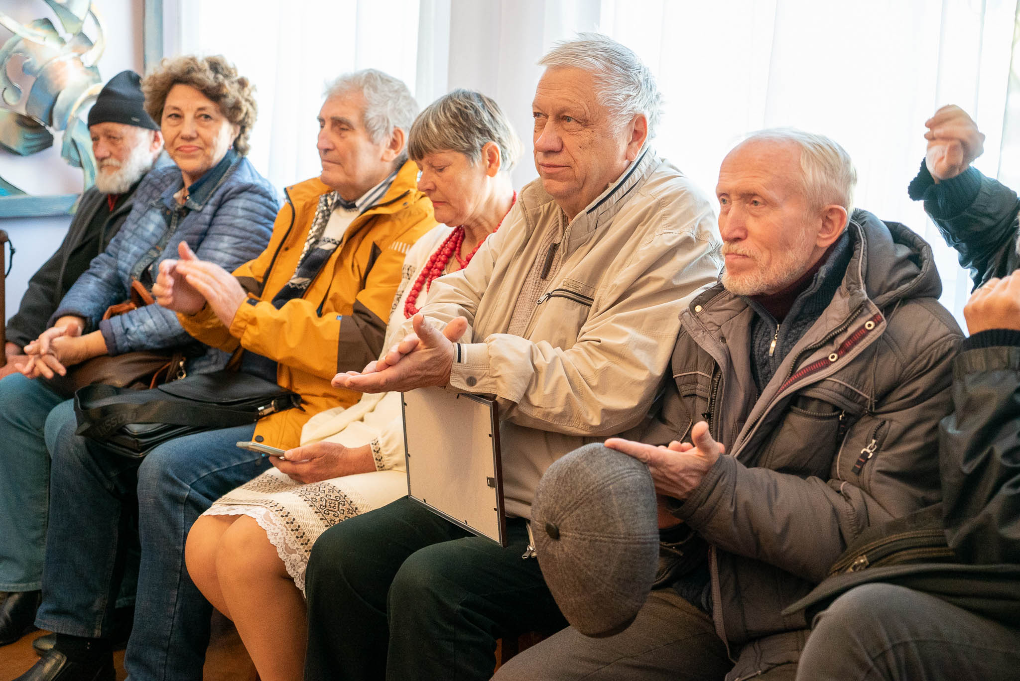 Володимир Ширма взяв участь у відкритті художньої виставки, присвяченої до Дня художника України