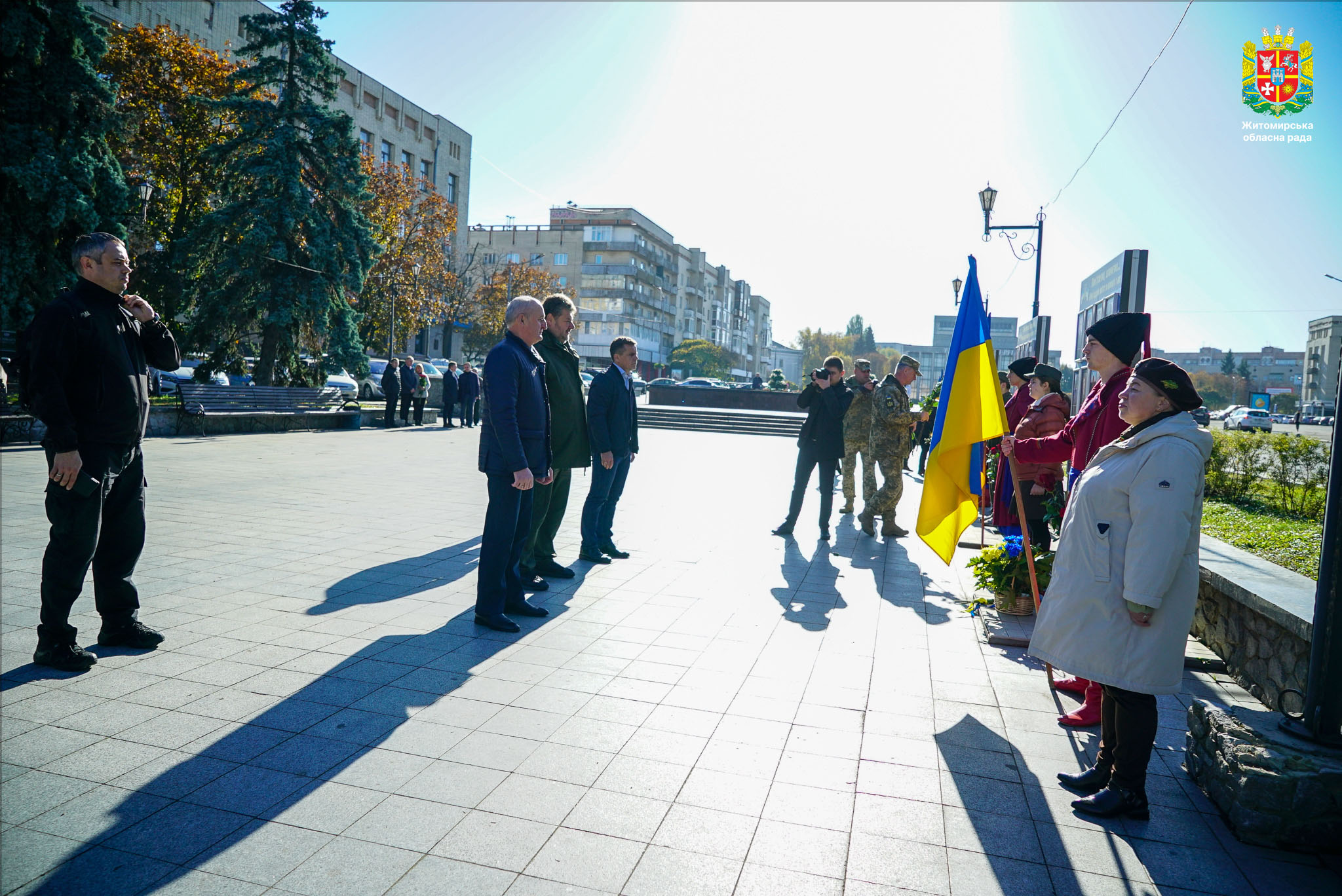 Володимир Ширма взяв участь в урочистостях з нагоди Дня захисників та захисниць України