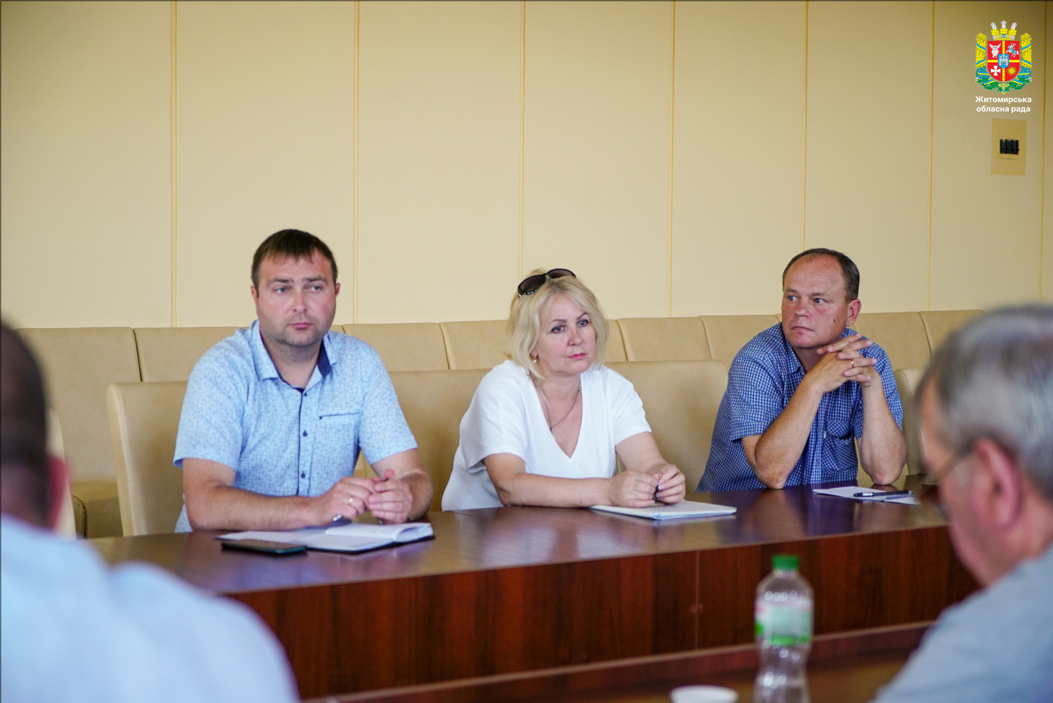 У Житомирській обласній раді відбулась робоча нарада щодо передачі цілісних майнових комплексів закладів професійної (професійно-технічної) освіти з державної у спільну власність територіальних громад, сіл, селищ, міст Житомирської області. 