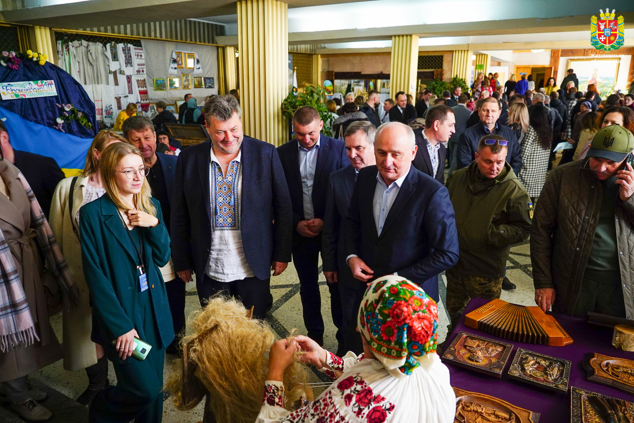 Володимир Ширма привітав працівників культури та майстрів народного мистецтва з професійним святом