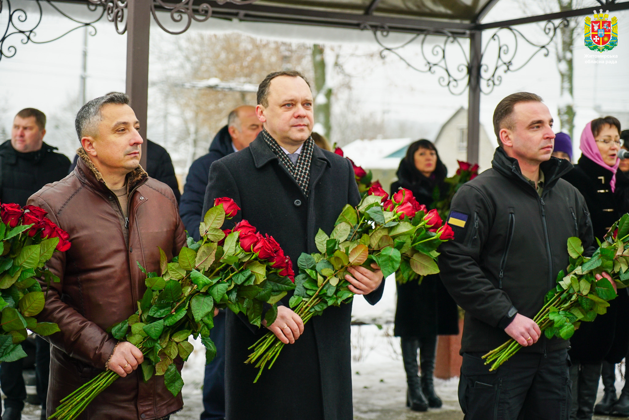 У Житомирі покладанням квітів вшанували пам'ять загиблих військовослужбовців Десантно-штурмових військ