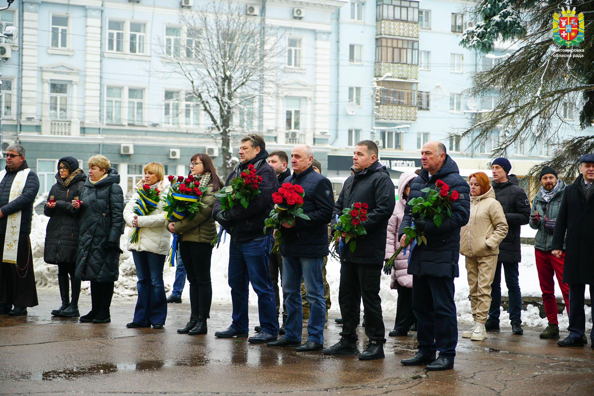 В обласному центрі відзначили День Гідності та Свободи