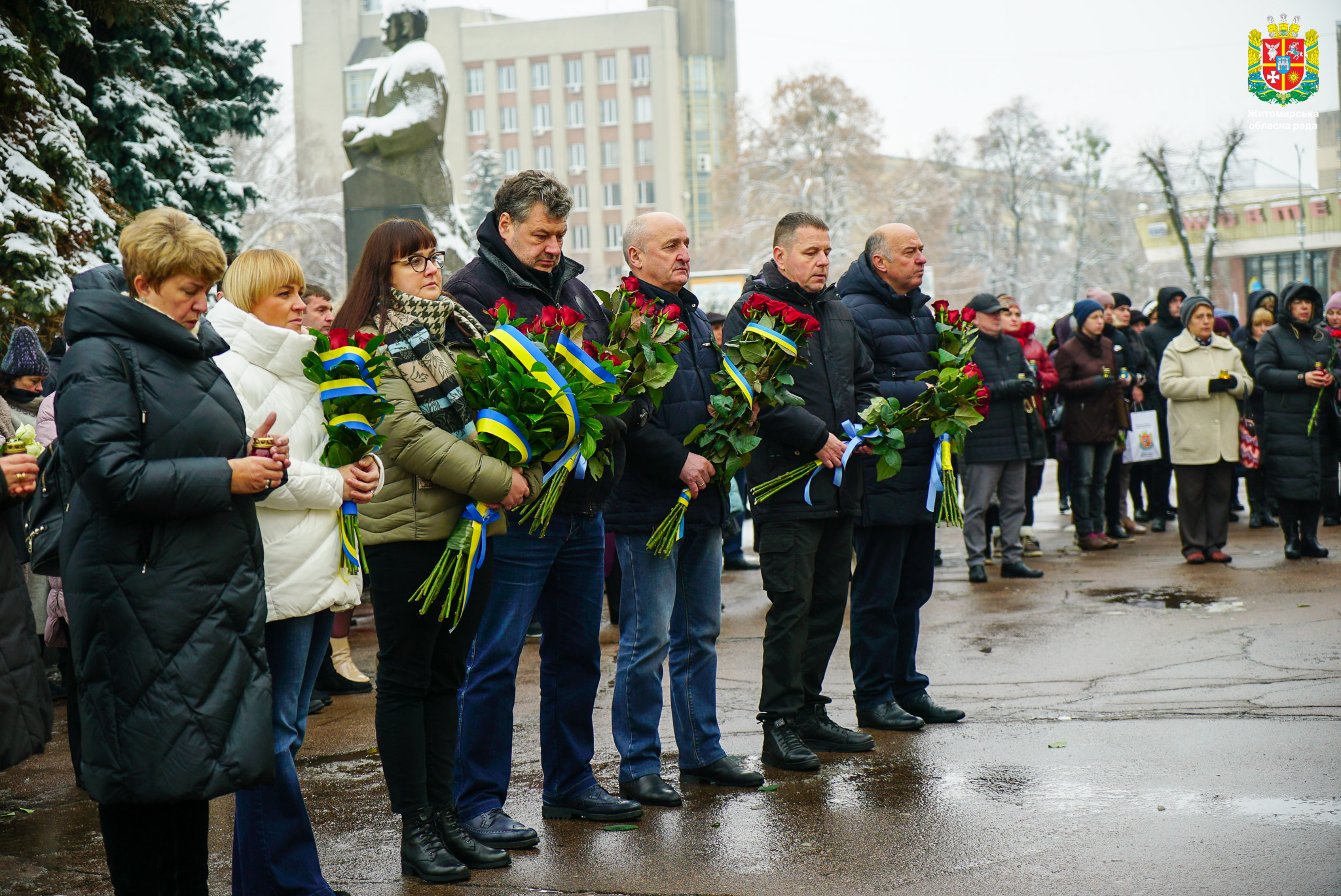 В обласному центрі відзначили День Гідності та Свободи