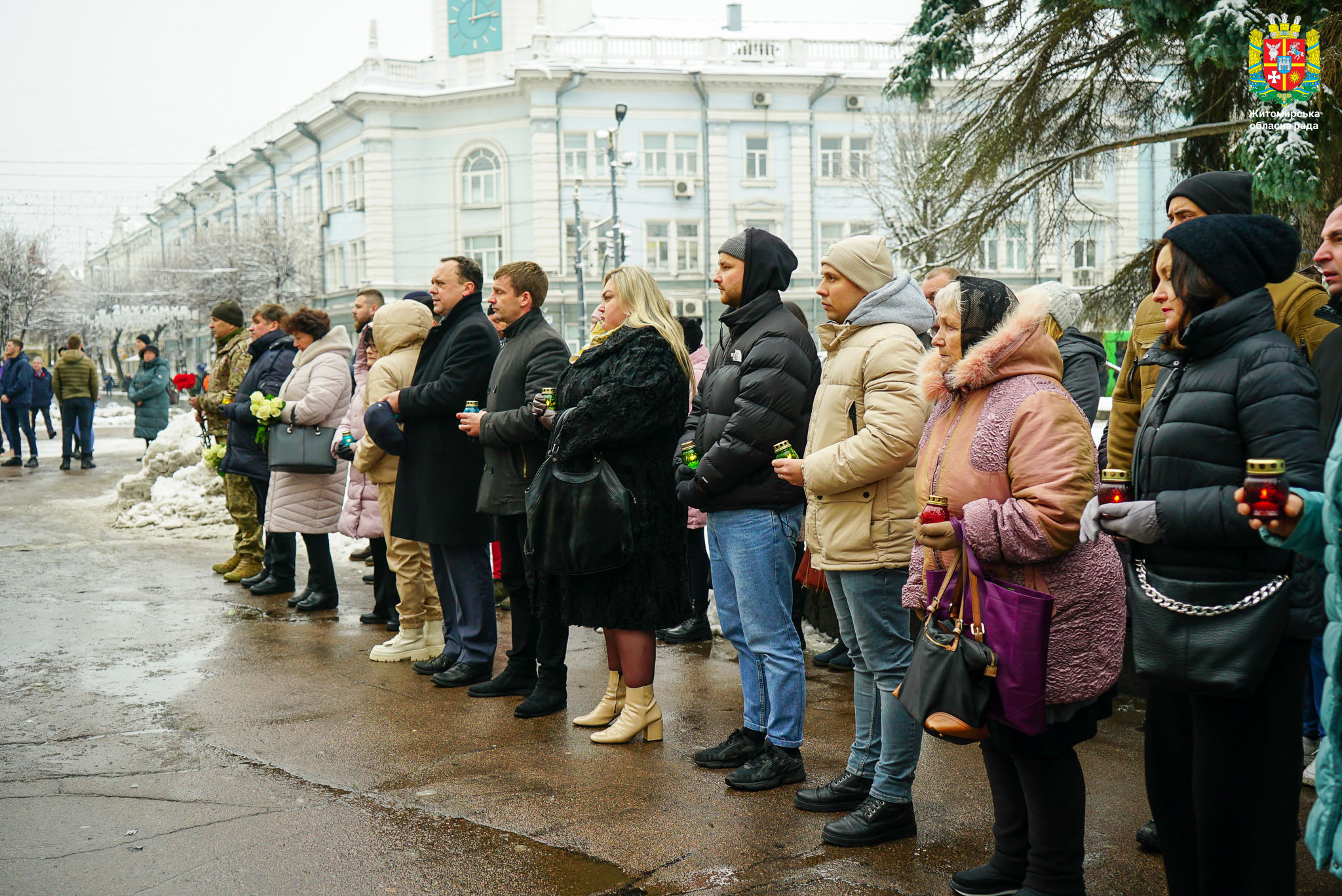 В обласному центрі відзначили День Гідності та Свободи