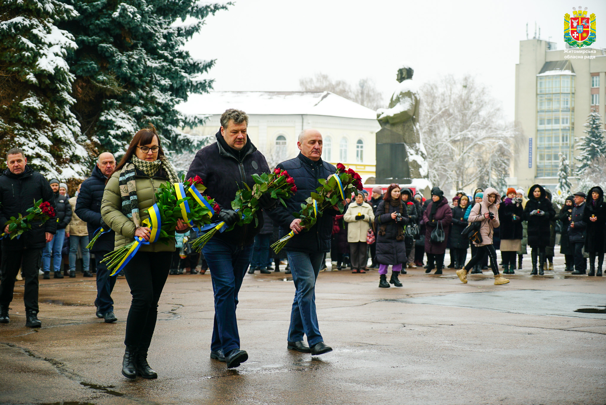 В обласному центрі відзначили День Гідності та Свободи