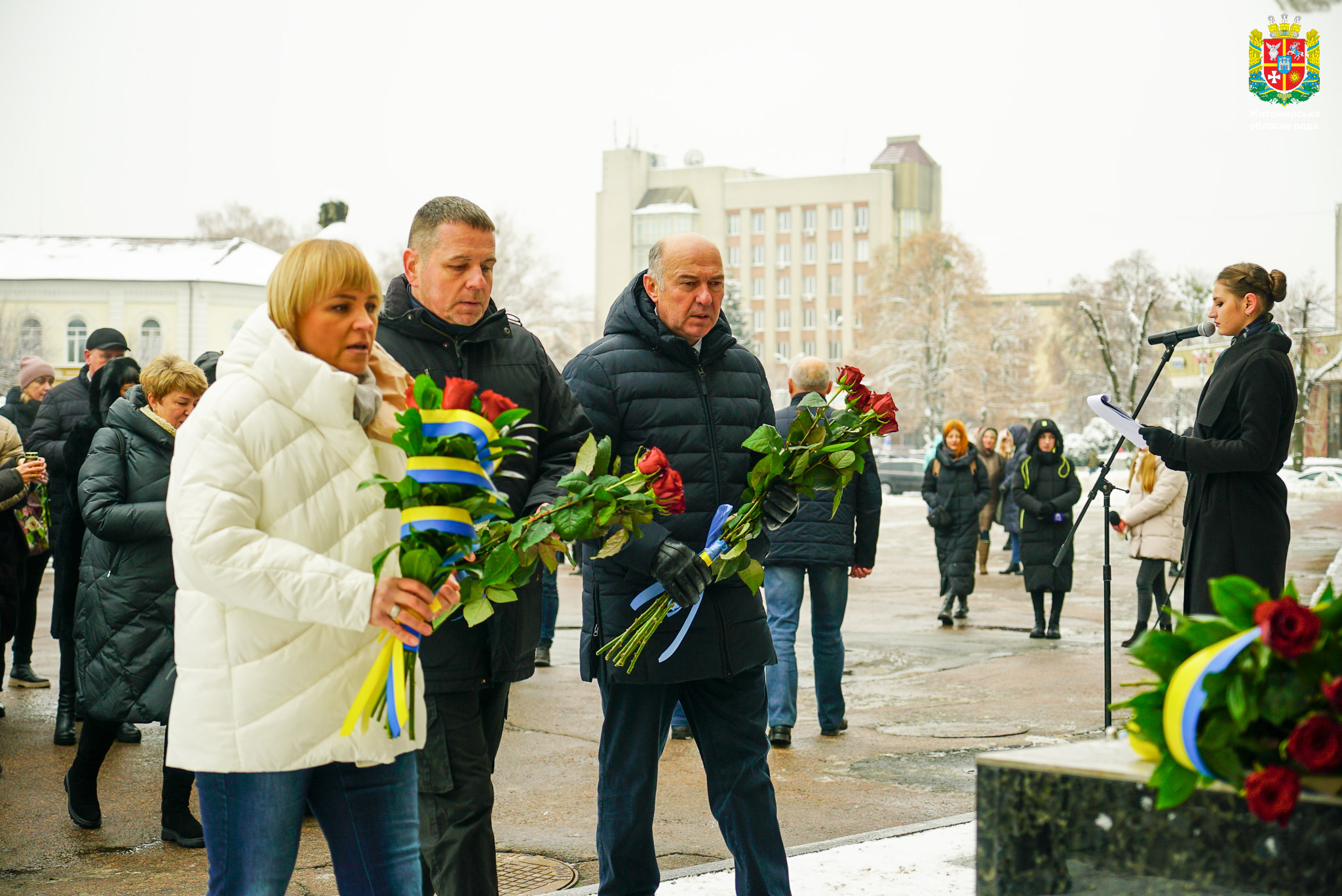В обласному центрі відзначили День Гідності та Свободи