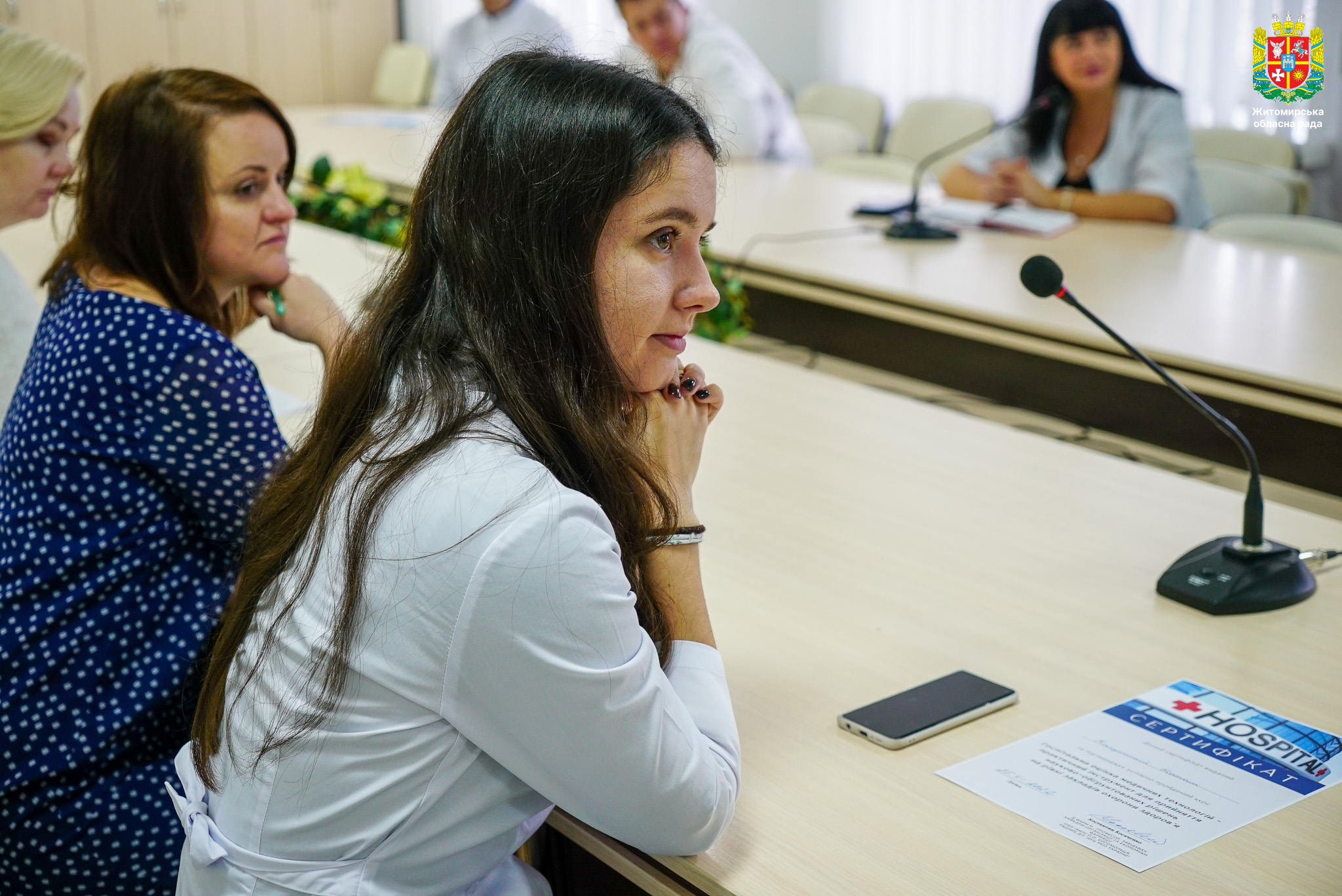 Лікарі Житомирської обласної лікарні ім.О.Ф.Гербачвського першими в Україні пройшли треніг з госпітальної оцінки медичних технологій