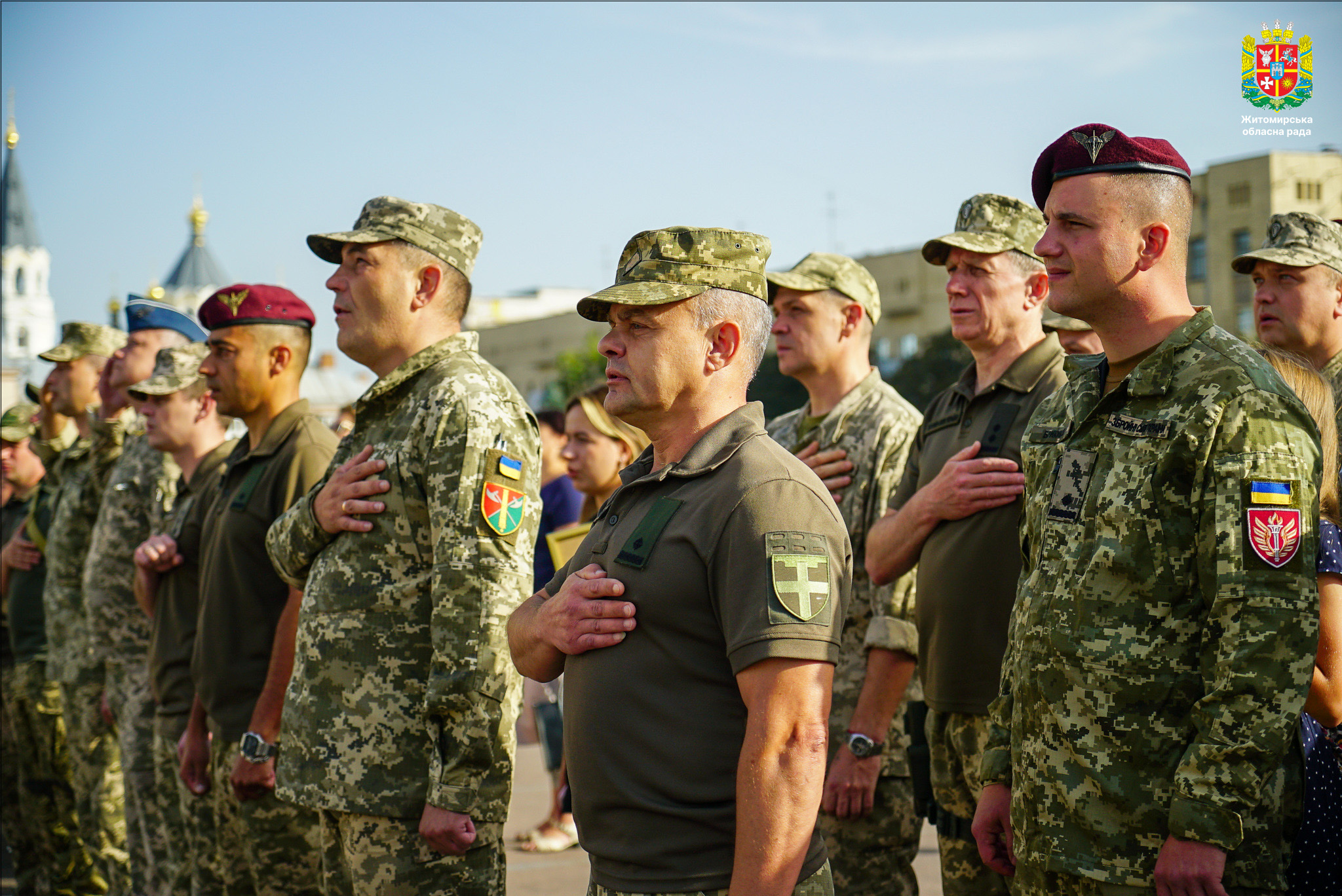 Житомирщина відзначила День Державного Прапора 