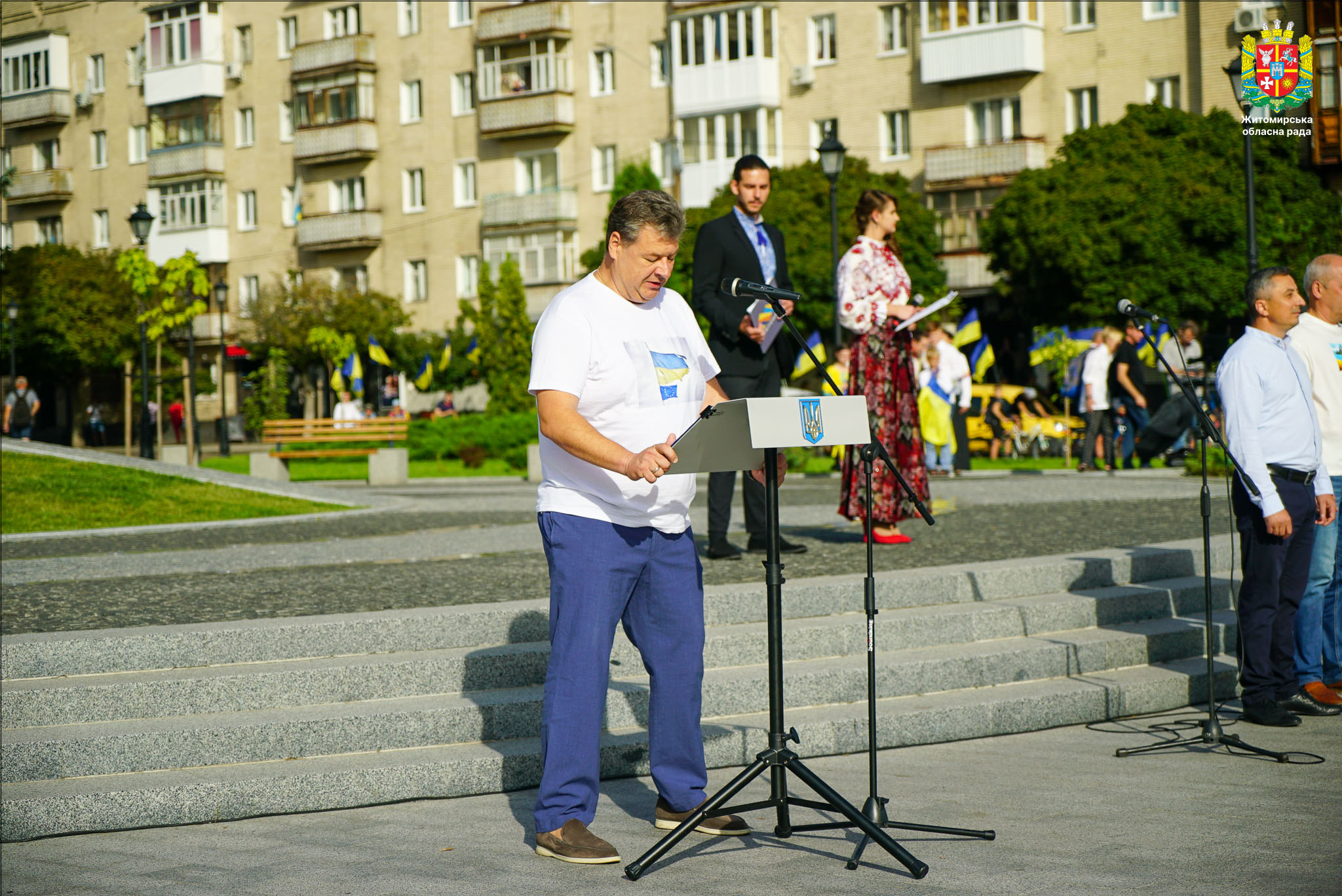 Житомирщина відзначила День Державного Прапора 