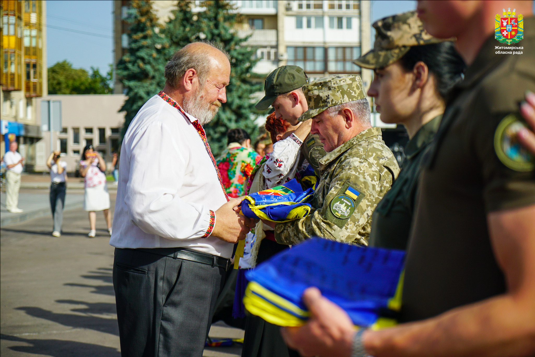 Житомирщина відзначила День Державного Прапора 
