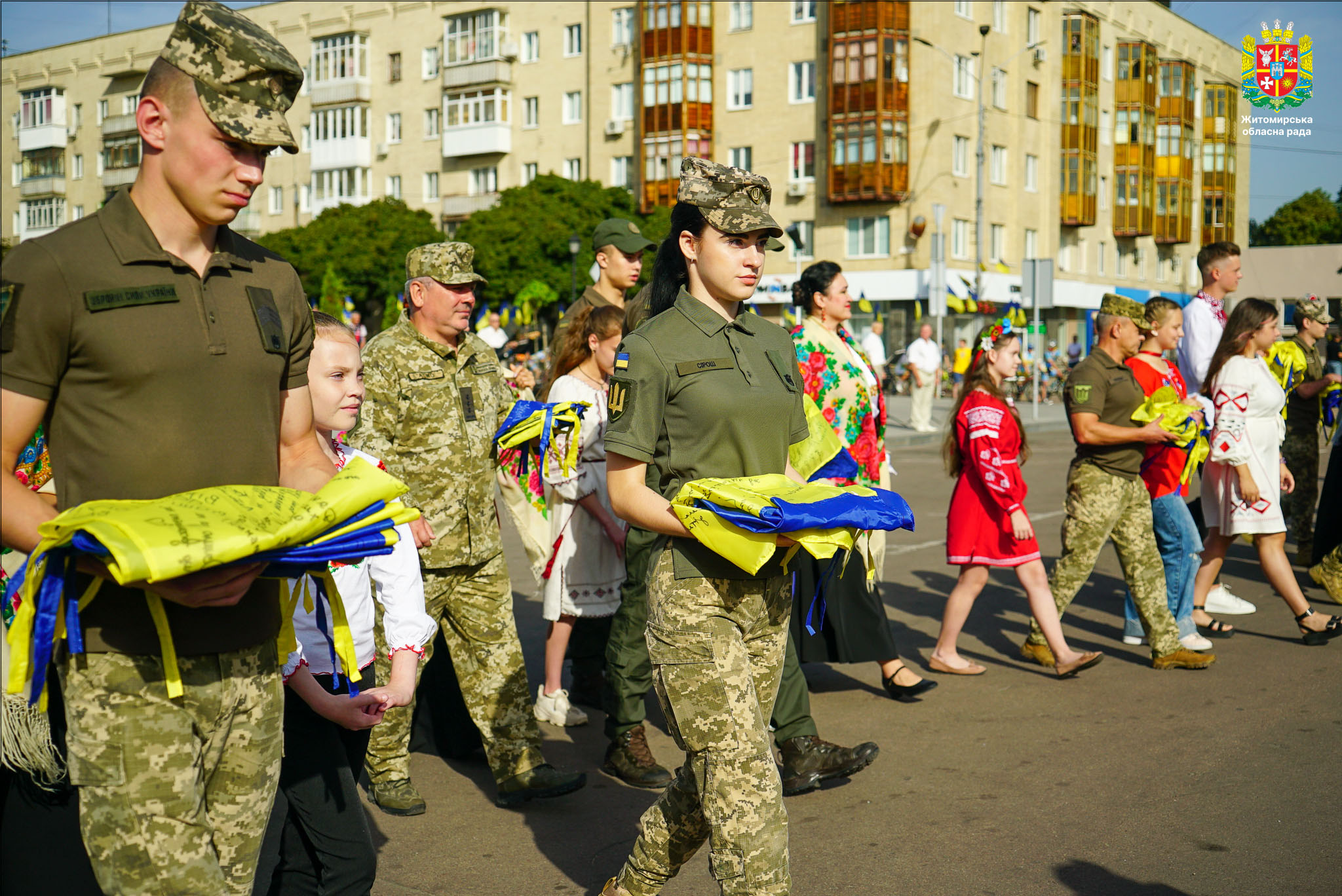 Житомирщина відзначила День Державного Прапора 