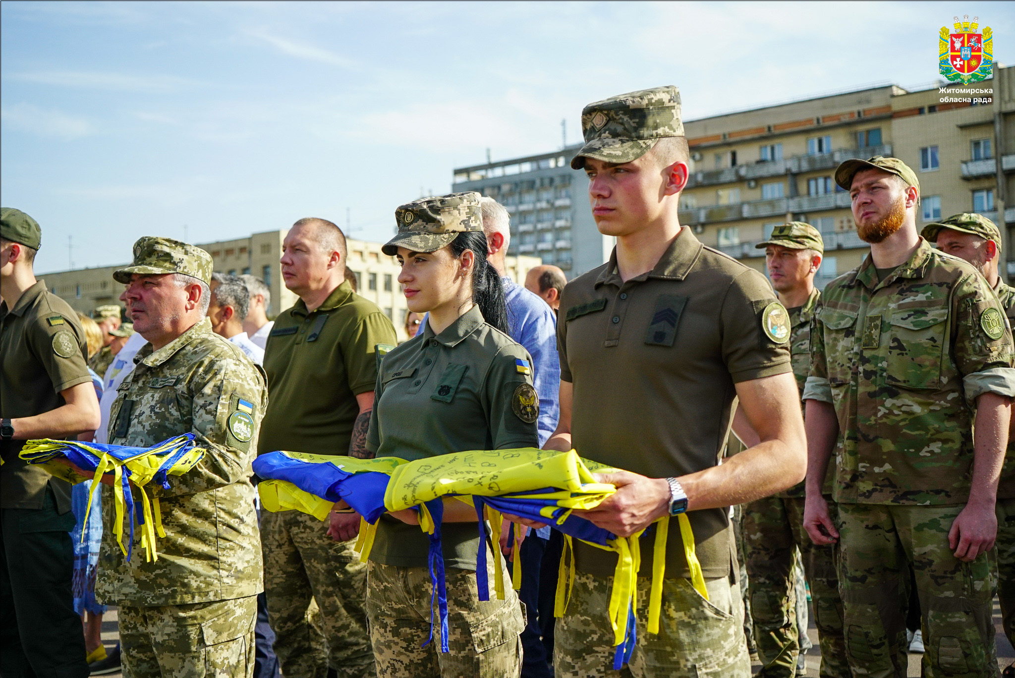 Житомирщина відзначила День Державного Прапора 