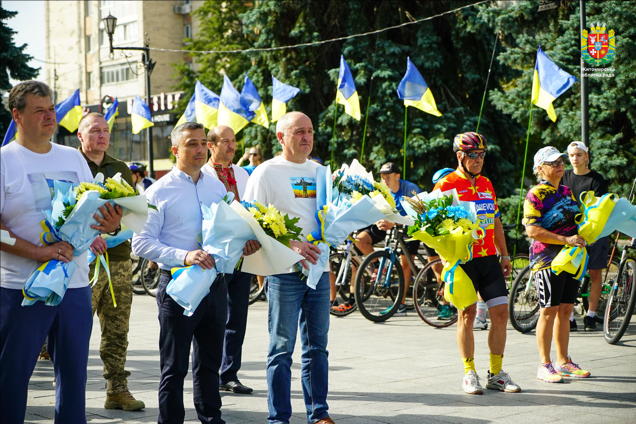 Житомирщина відзначила День Державного Прапора 