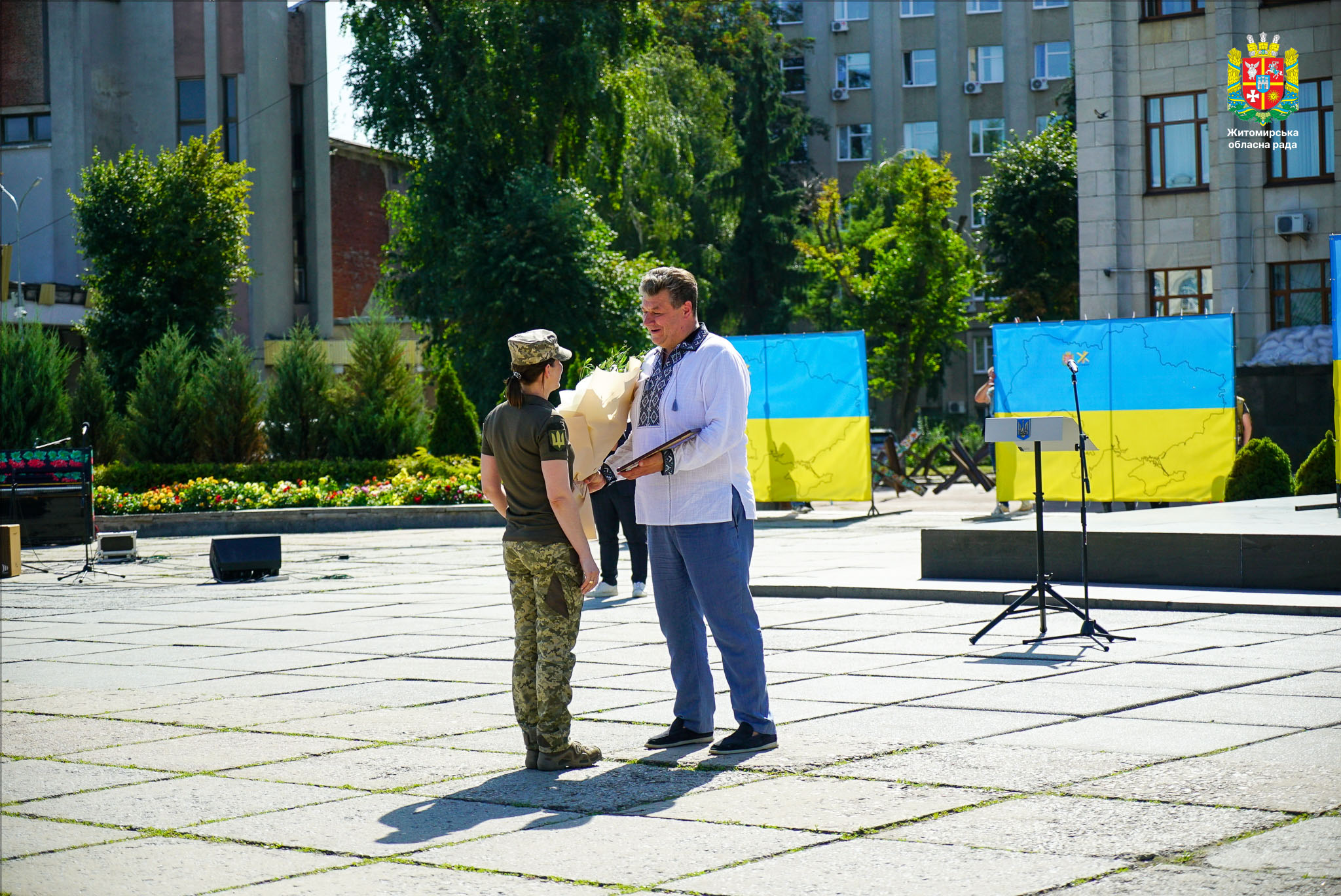 Житомирщина відзначила 31-шу річницю Незалежності України
