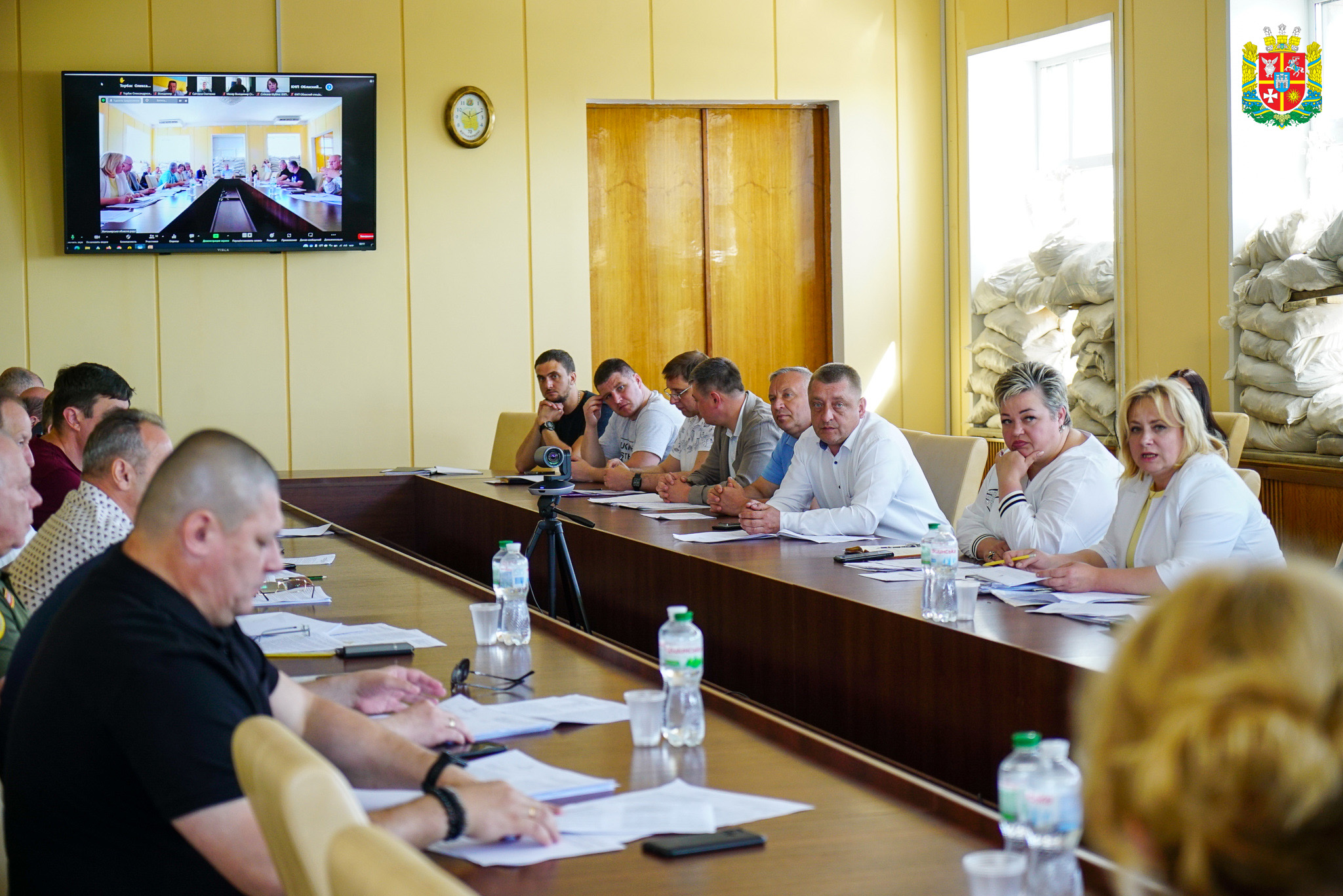В обласній раді відбулось засідання постійної комісії з питань охорони здоров’я, соціального захисту населення та у справах ветеранів 