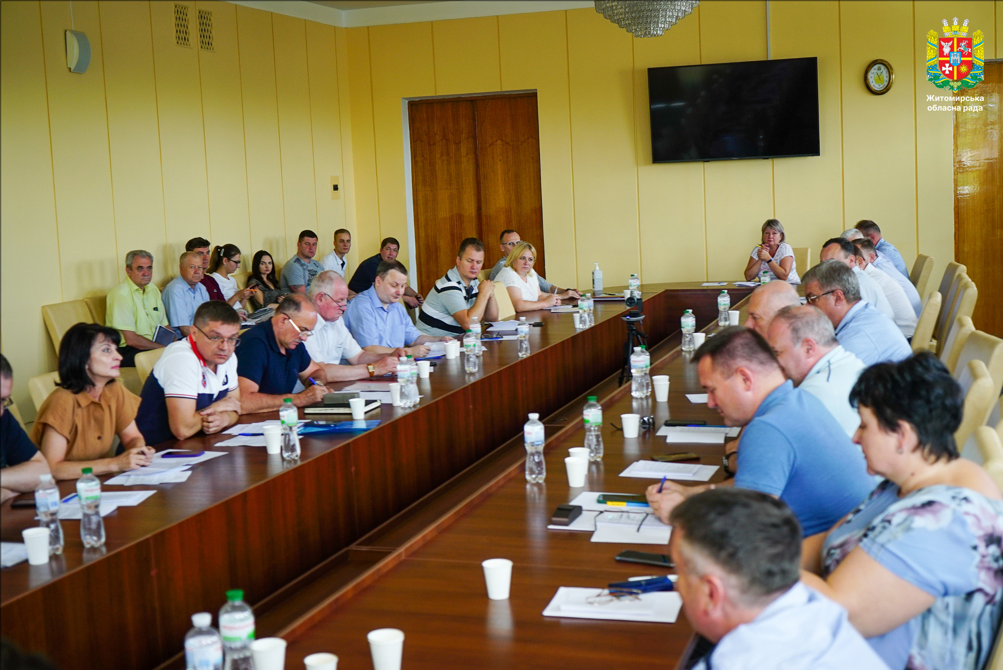 В обласній раді відбулись засідання комунальної, бюджетної комісій та Президії 