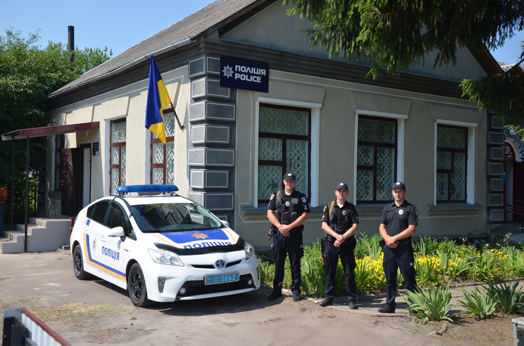 У Новоград-Волинському районі відкрили ще одну поліцейську станцію