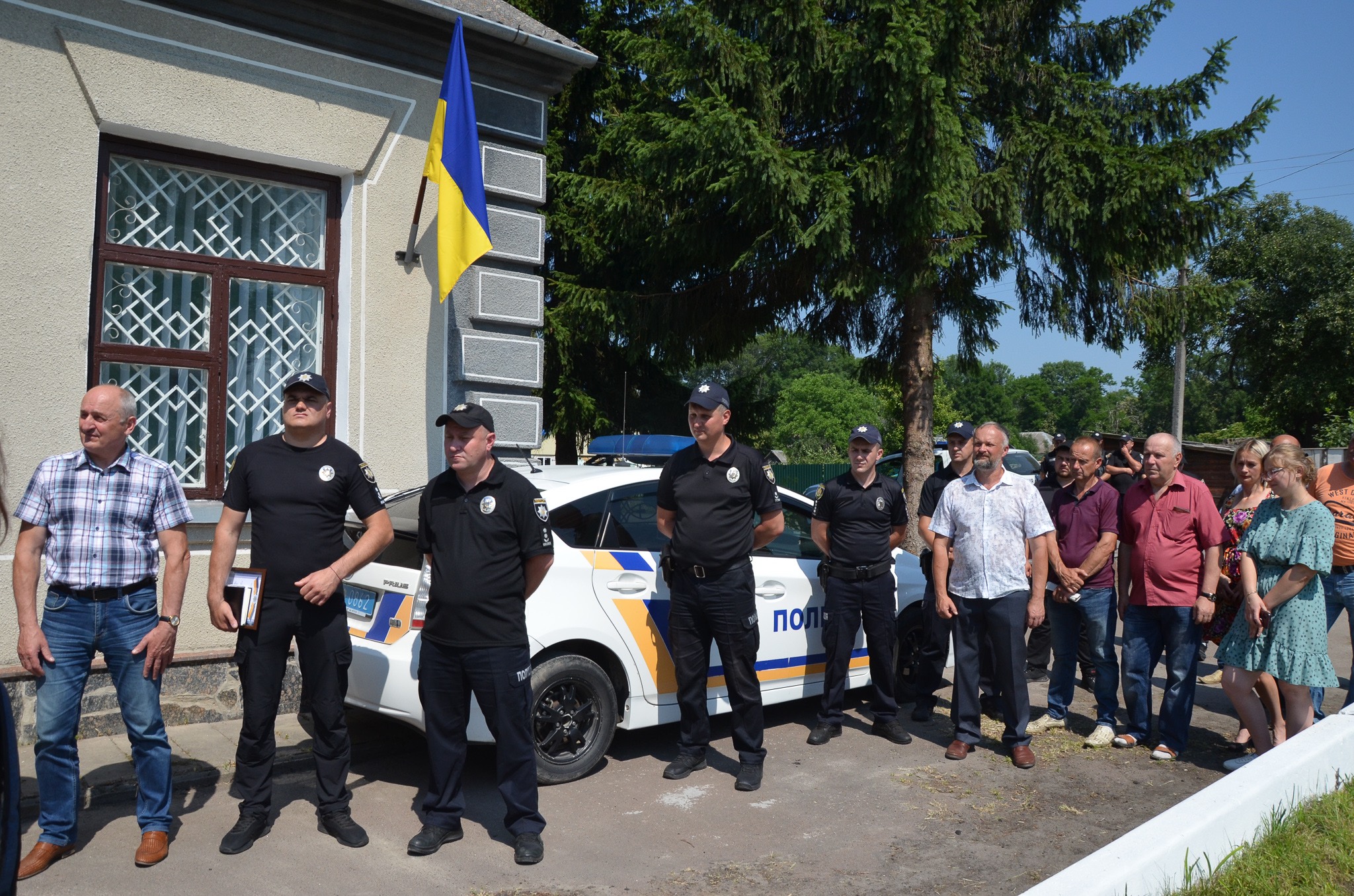 У Новоград-Волинському районі відкрили ще одну поліцейську станцію