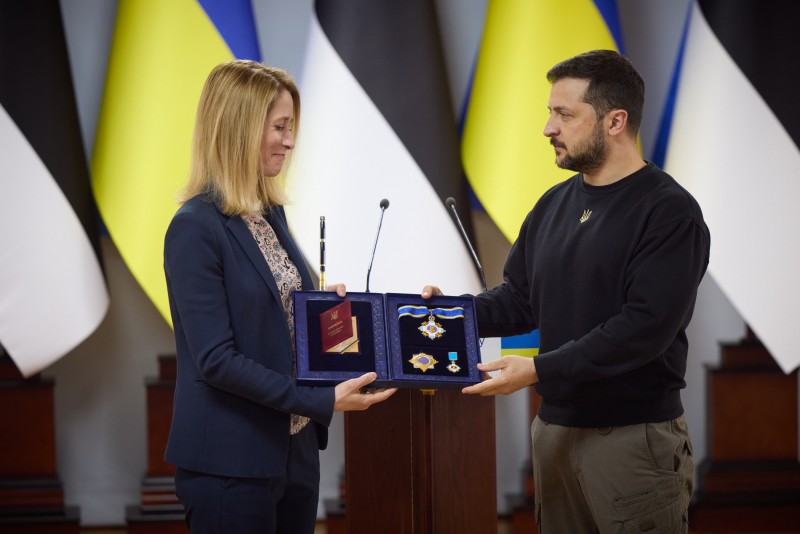 Естонія може бути впевненою, що перемога України у війні з РФ буде гарантією історичного результату для всіх народів Європи – Володимир Зеленський після переговорів із Каєю Каллас у Житомирі
