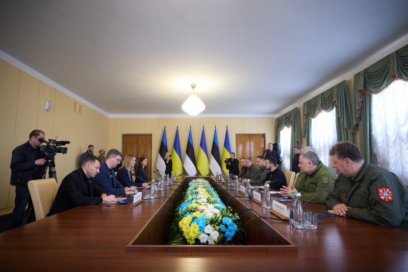 Естонія може бути впевненою, що перемога України у війні з РФ буде гарантією історичного результату для всіх народів Європи – Володимир Зеленський після переговорів із Каєю Каллас у Житомирі