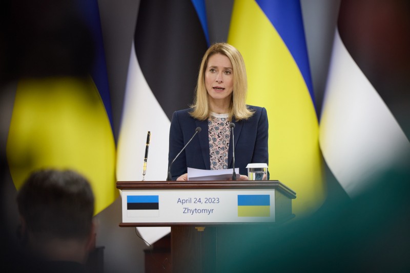 Естонія може бути впевненою, що перемога України у війні з РФ буде гарантією історичного результату для всіх народів Європи – Володимир Зеленський після переговорів із Каєю Каллас у Житомирі