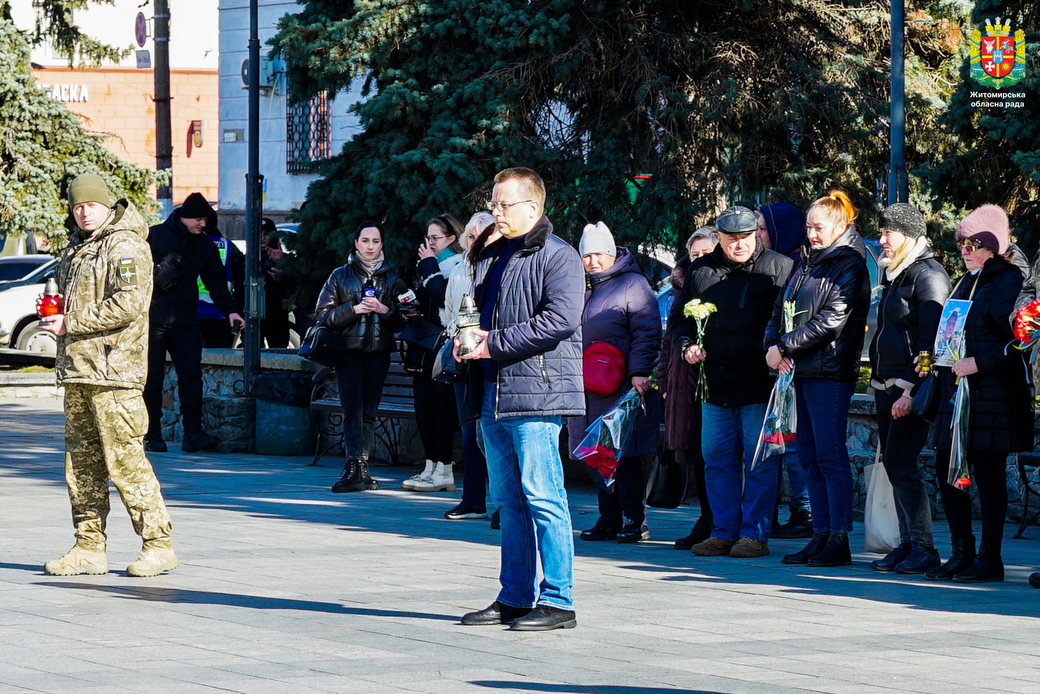 У Житомирі відзначили День українського добровольця