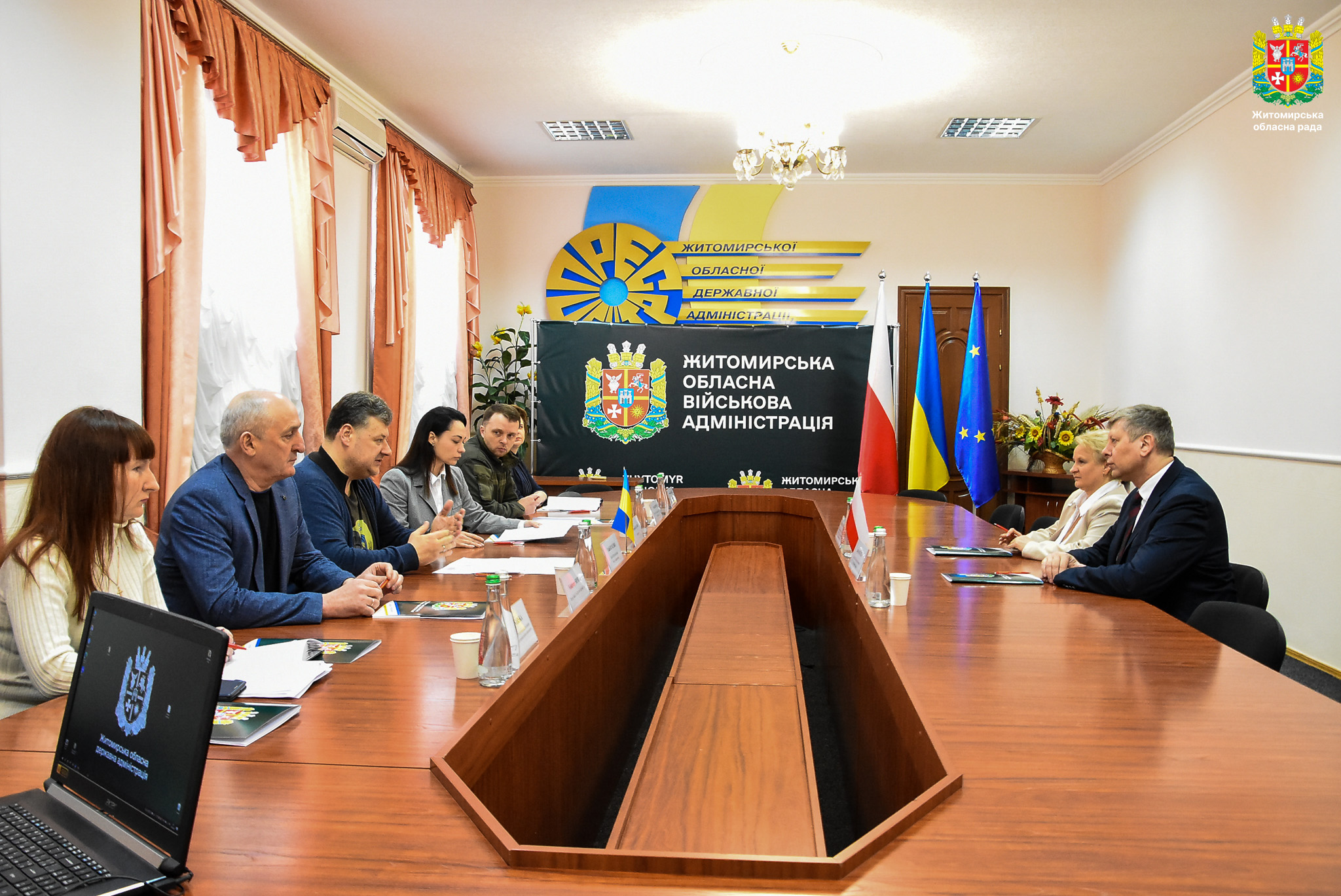 Володимир Ширма: Ми щиро вдячні Сілезькому воєводству, яке пліч-о-пліч з Житомирщиною від самого початку війни