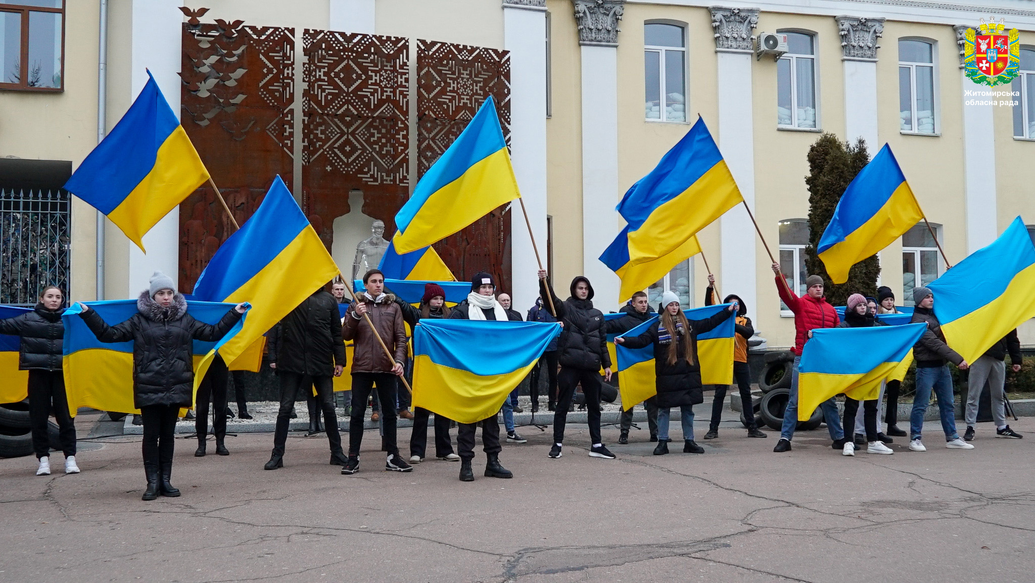 У Житомирі вшанували Героїв Небесної Сотні