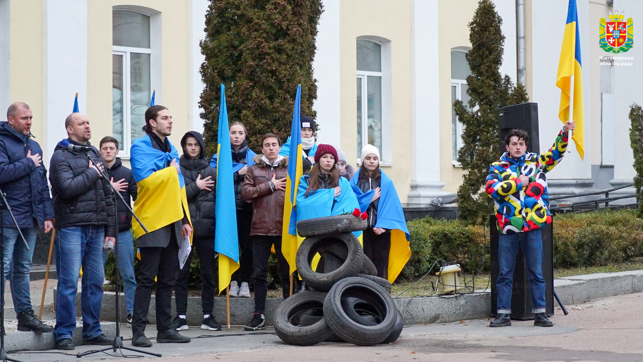 У Житомирі вшанували Героїв Небесної Сотні