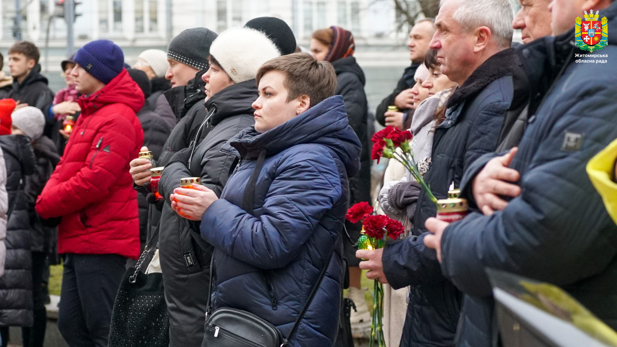 У Житомирі вшанували Героїв Небесної Сотні