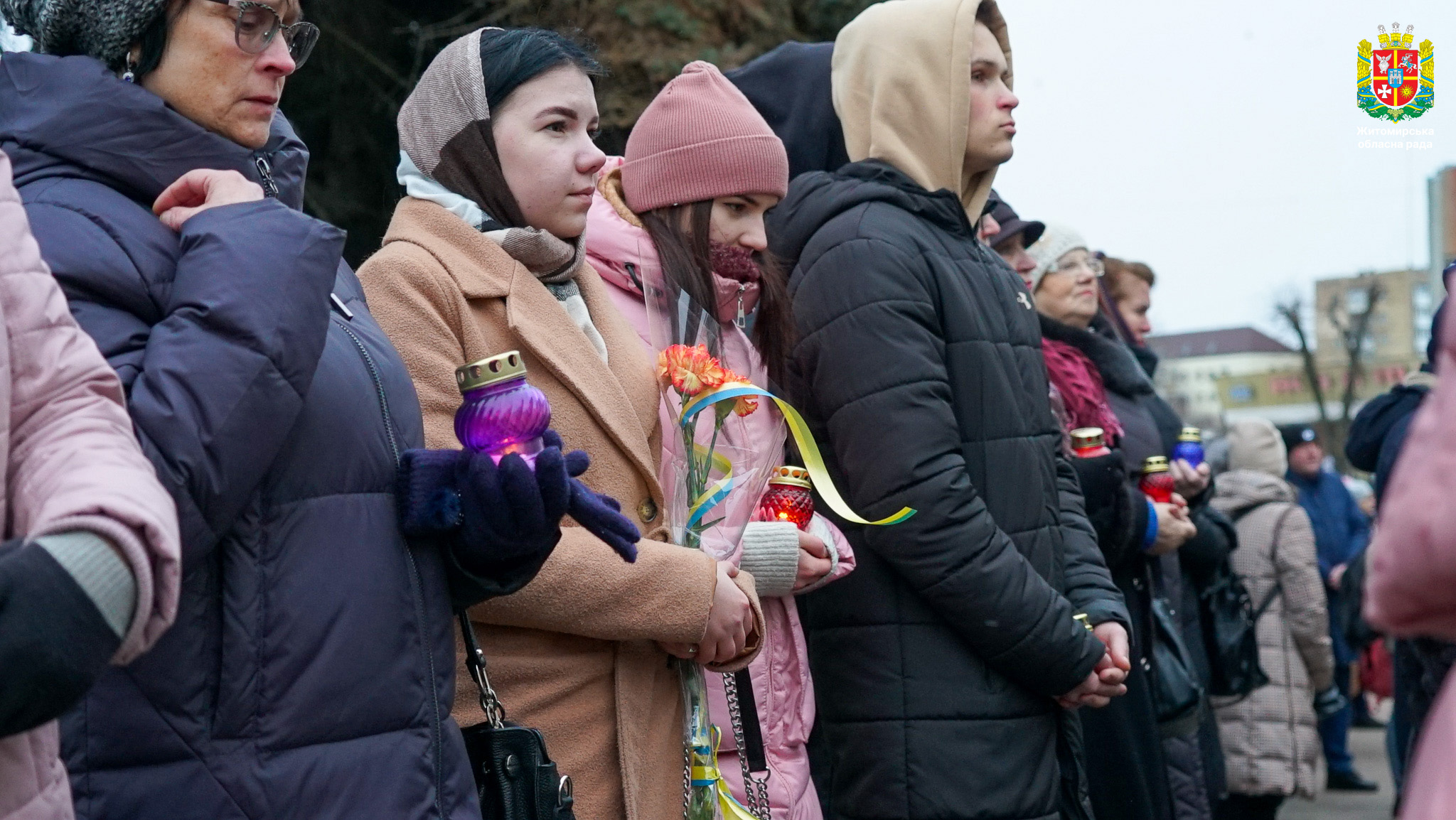 У Житомирі вшанували Героїв Небесної Сотні