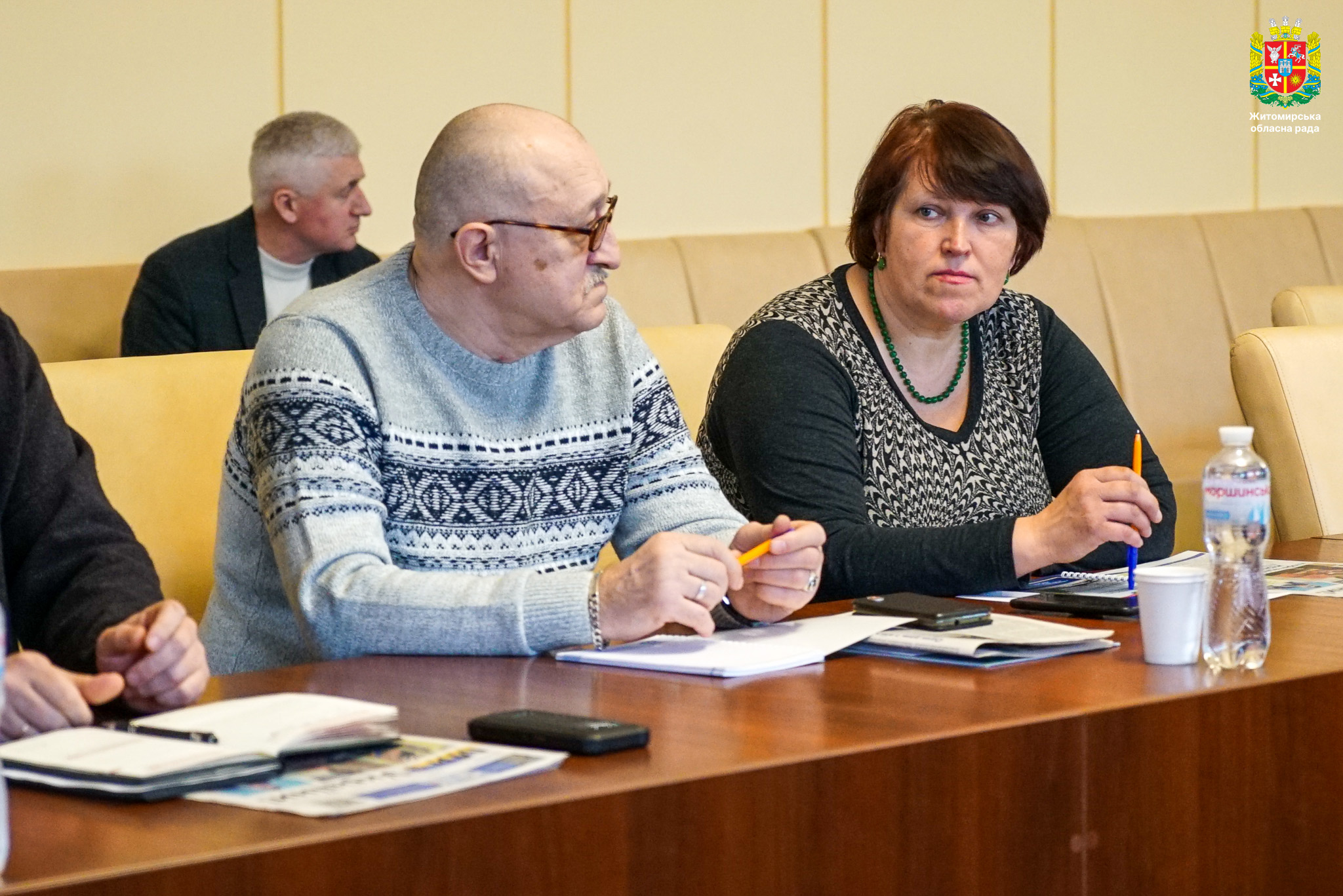 Заступник голови Житомирської обласної ради Володимир Ширма провів робочу зустріч з керівниками та представниками друкованих районних газет Житомирщини.