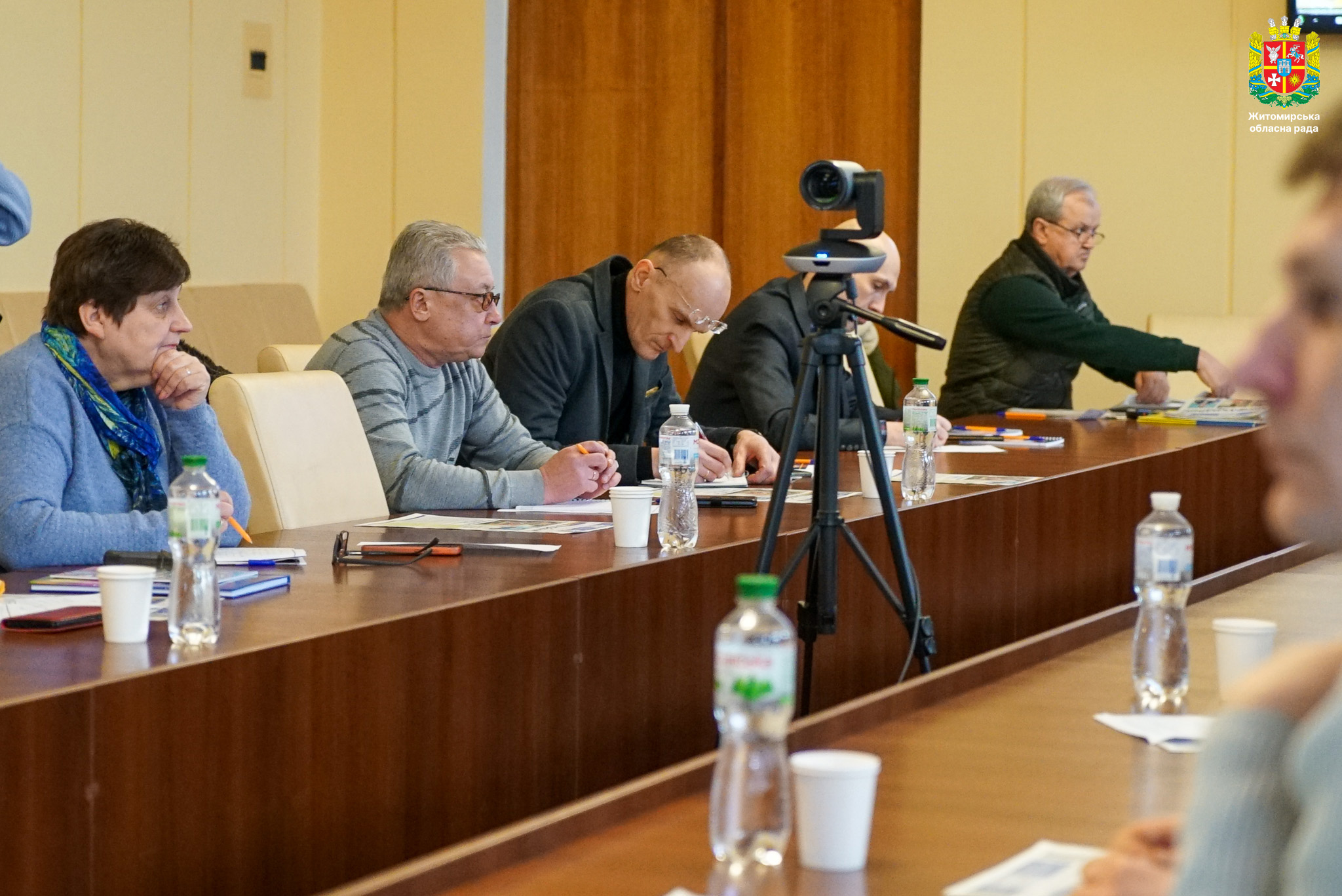 Заступник голови Житомирської обласної ради Володимир Ширма провів робочу зустріч з керівниками та представниками друкованих районних газет Житомирщини.