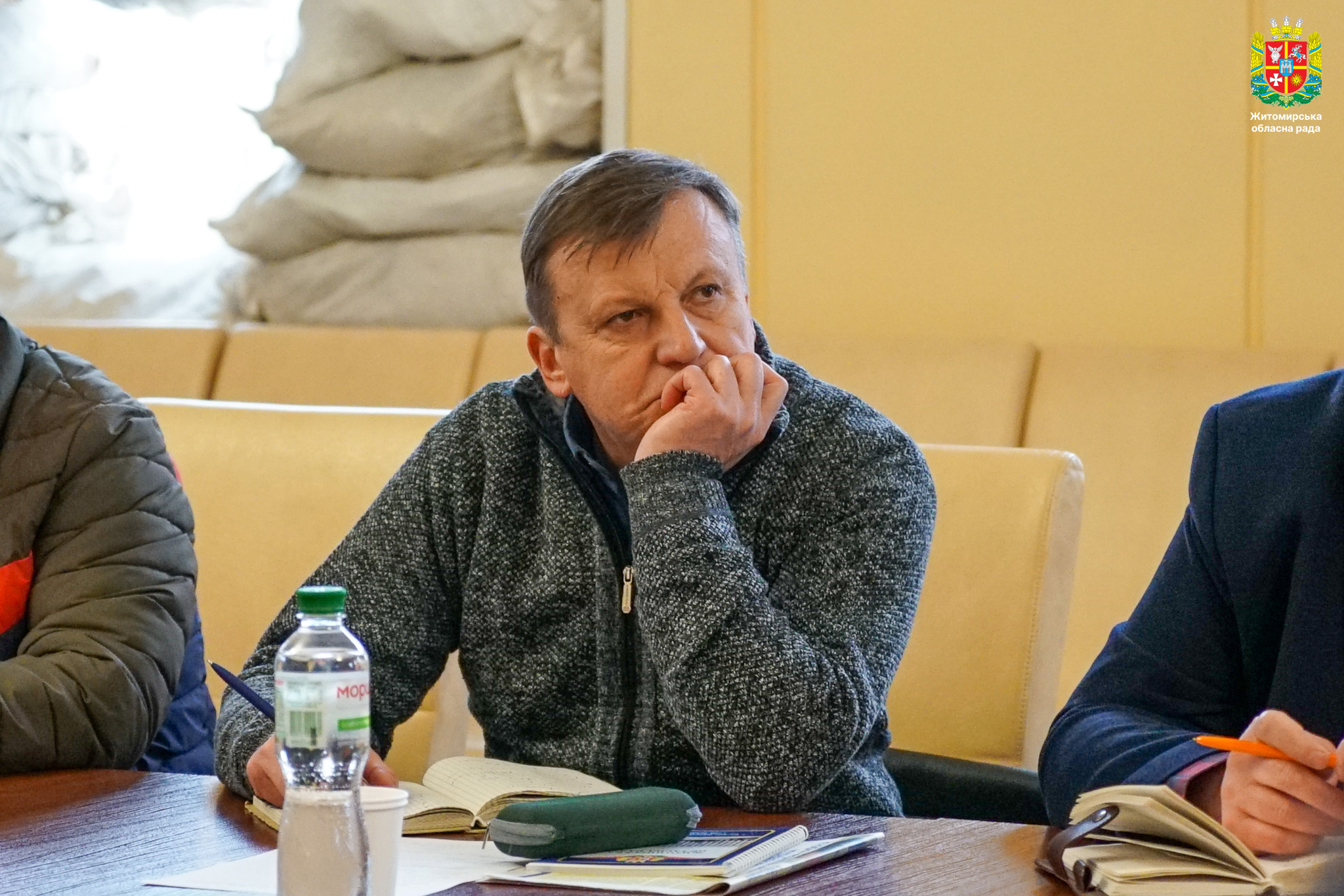 Заступник голови Житомирської обласної ради Володимир Ширма провів робочу зустріч з керівниками та представниками друкованих районних газет Житомирщини.
