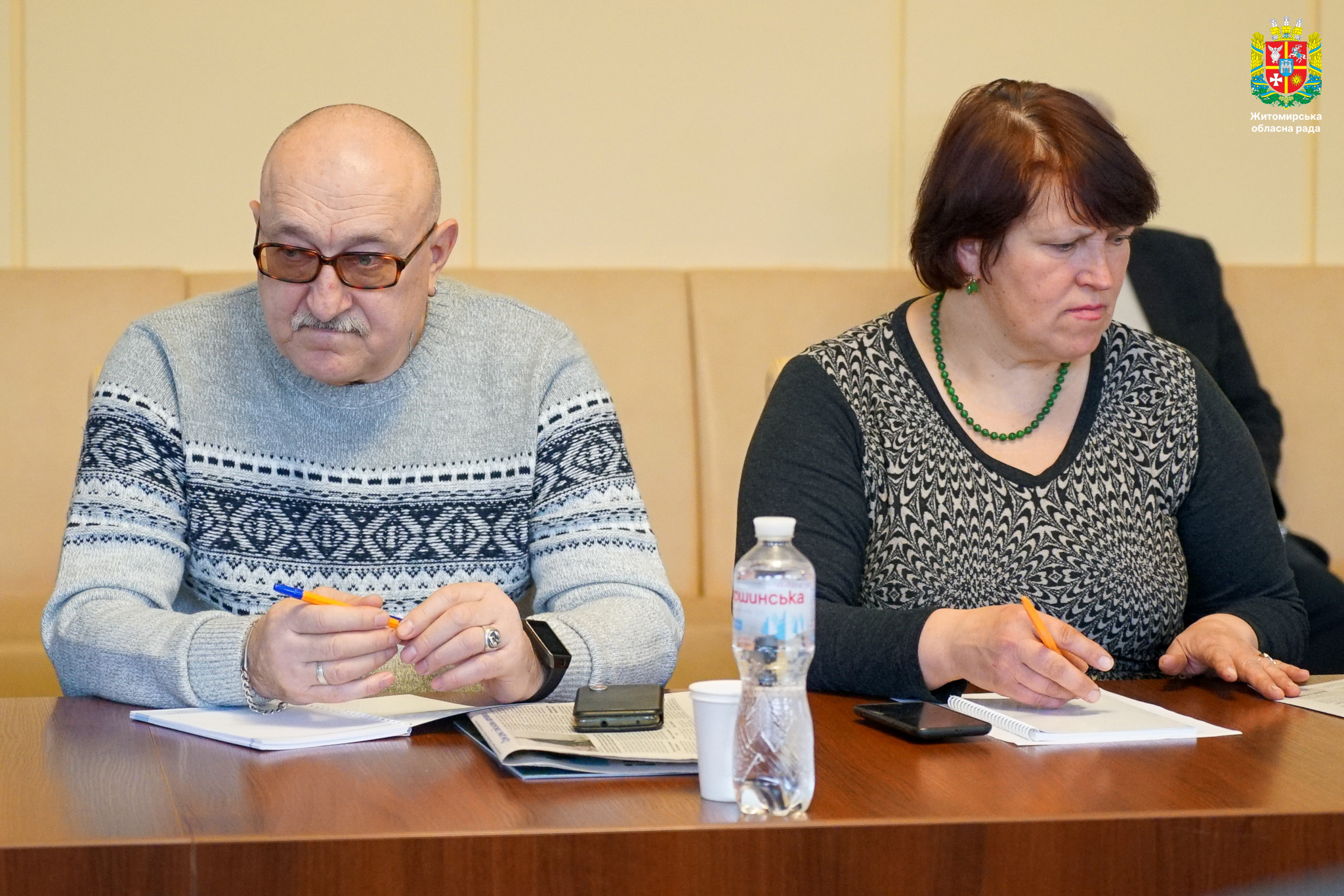 Заступник голови Житомирської обласної ради Володимир Ширма провів робочу зустріч з керівниками та представниками друкованих районних газет Житомирщини.