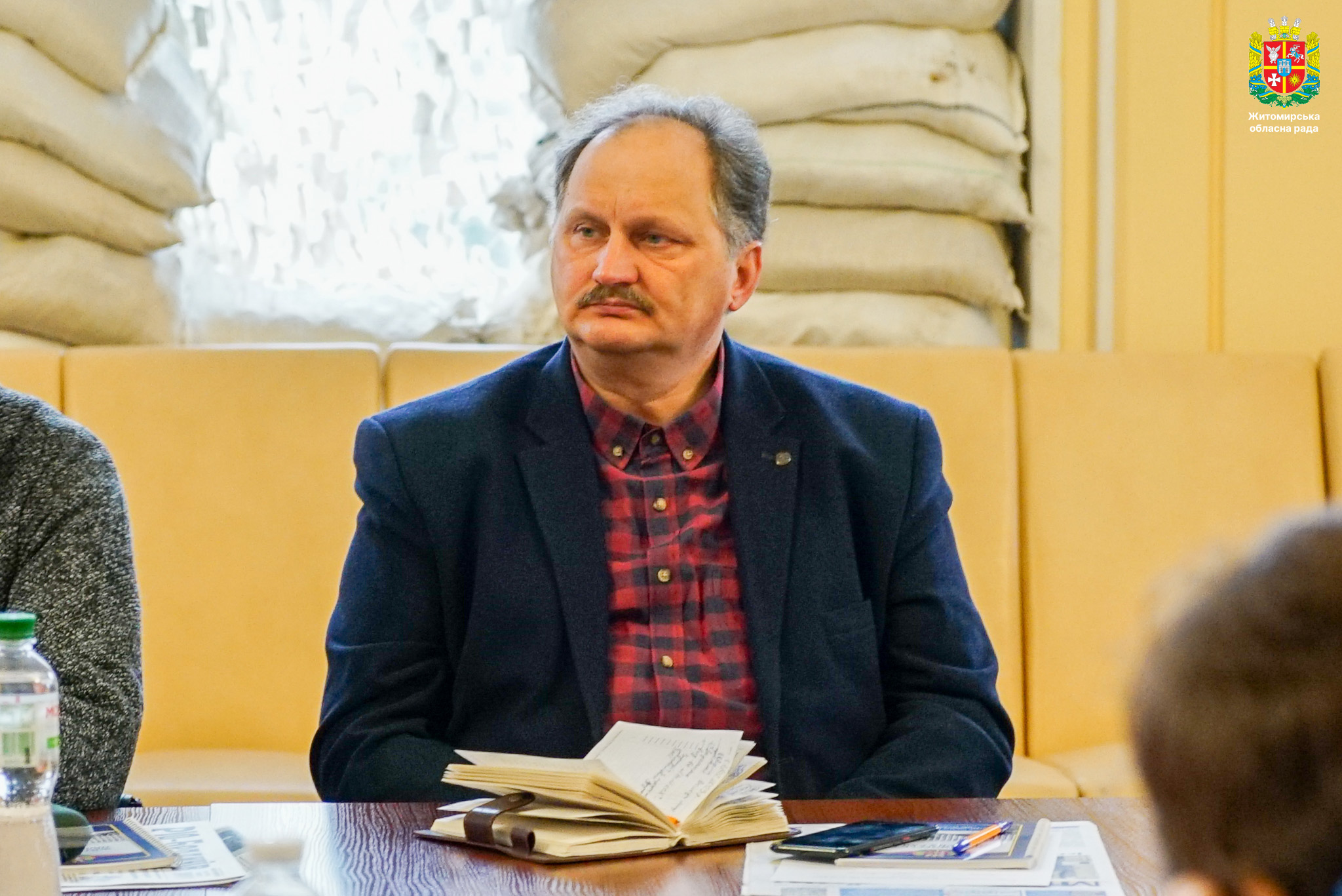 Заступник голови Житомирської обласної ради Володимир Ширма провів робочу зустріч з керівниками та представниками друкованих районних газет Житомирщини.