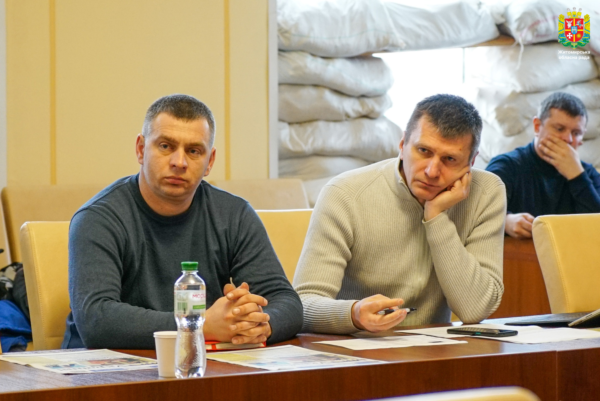 Заступник голови Житомирської обласної ради Володимир Ширма провів робочу зустріч з керівниками та представниками друкованих районних газет Житомирщини.