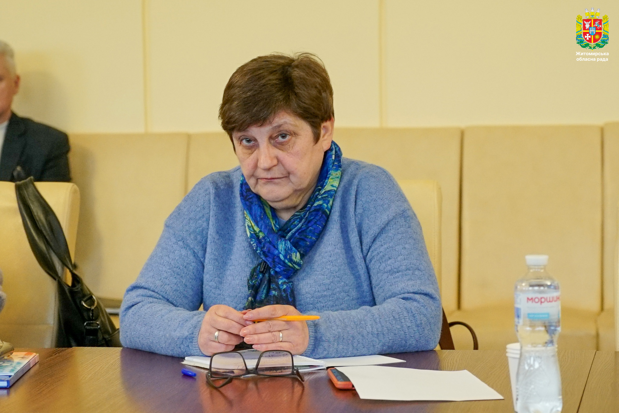 Заступник голови Житомирської обласної ради Володимир Ширма провів робочу зустріч з керівниками та представниками друкованих районних газет Житомирщини.