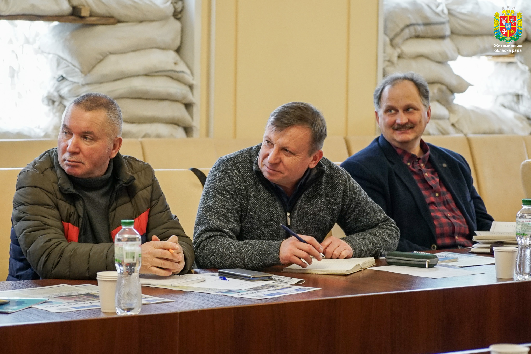 Заступник голови Житомирської обласної ради Володимир Ширма провів робочу зустріч з керівниками та представниками друкованих районних газет Житомирщини.