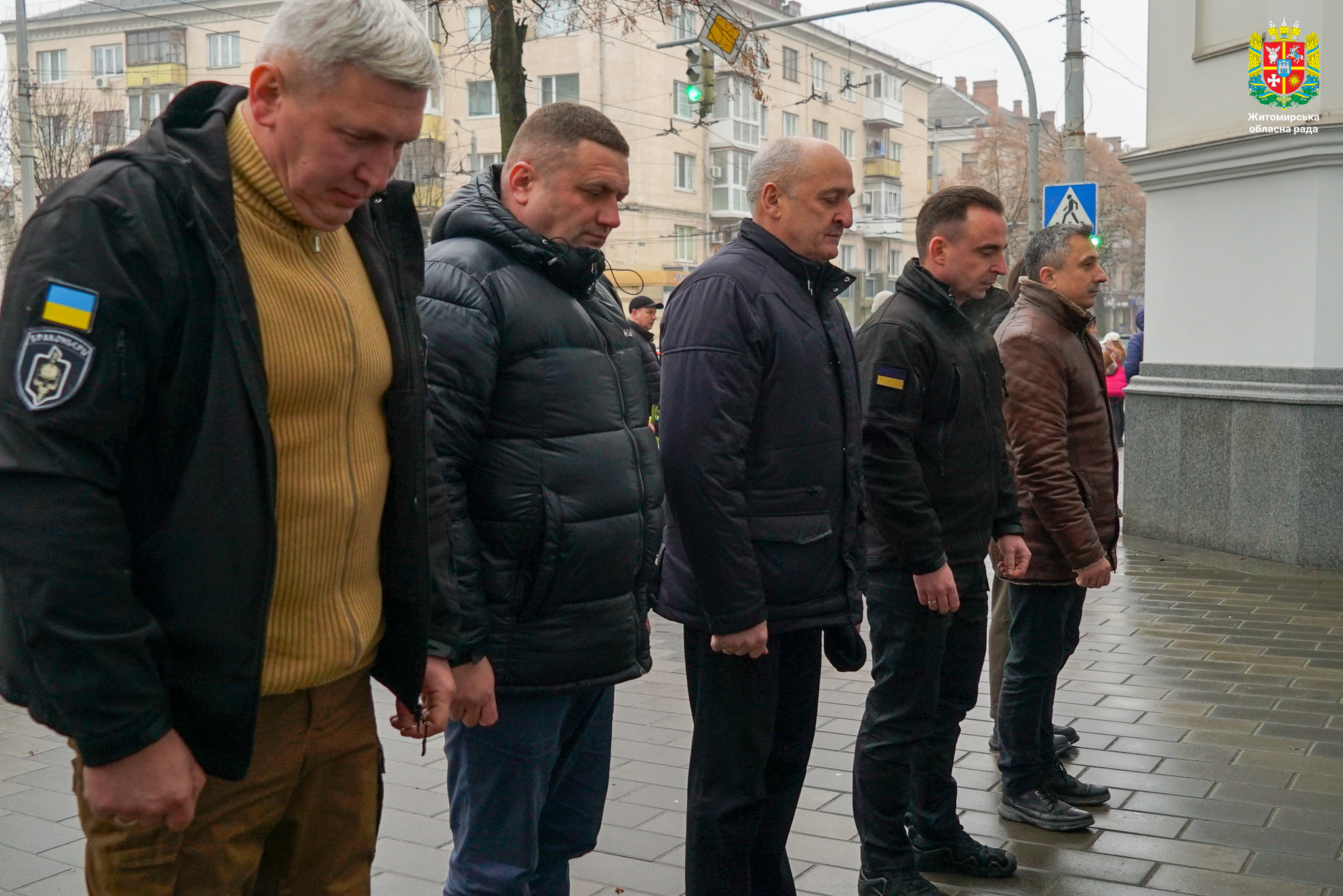 У Житомирі відбулись заходи з нагоди Дня Соборності України та Дня пам'яті захисників Донецького аеропорту