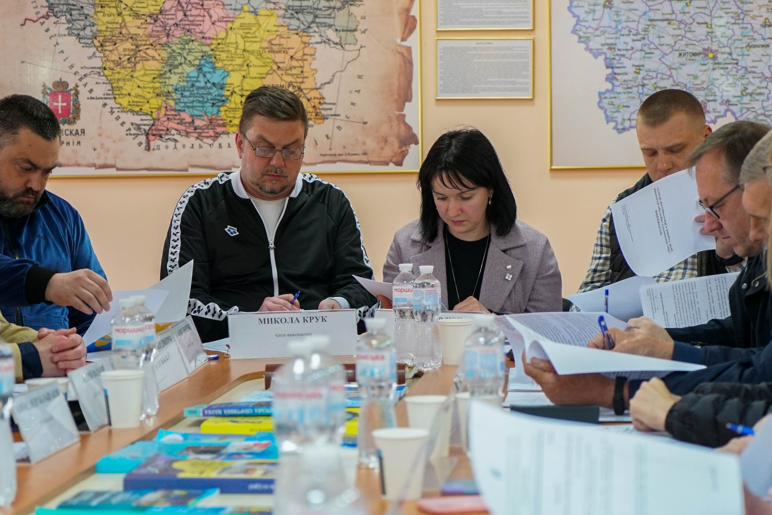 Володимир Ширма взяв участь у засіданні виконкому відділення НОК України в Житомирській області