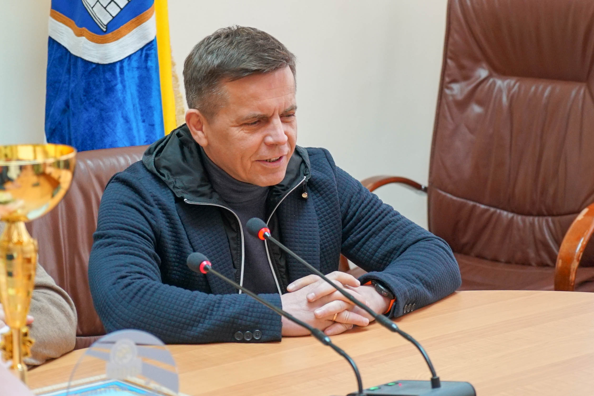 Володимир Ширма привітав чемпіонів України з волейболу